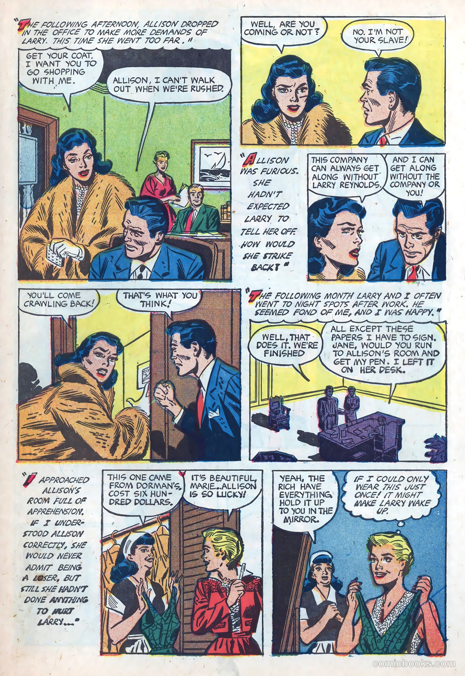Teen-Age Temptations #2 (1953) — page 31 of 36