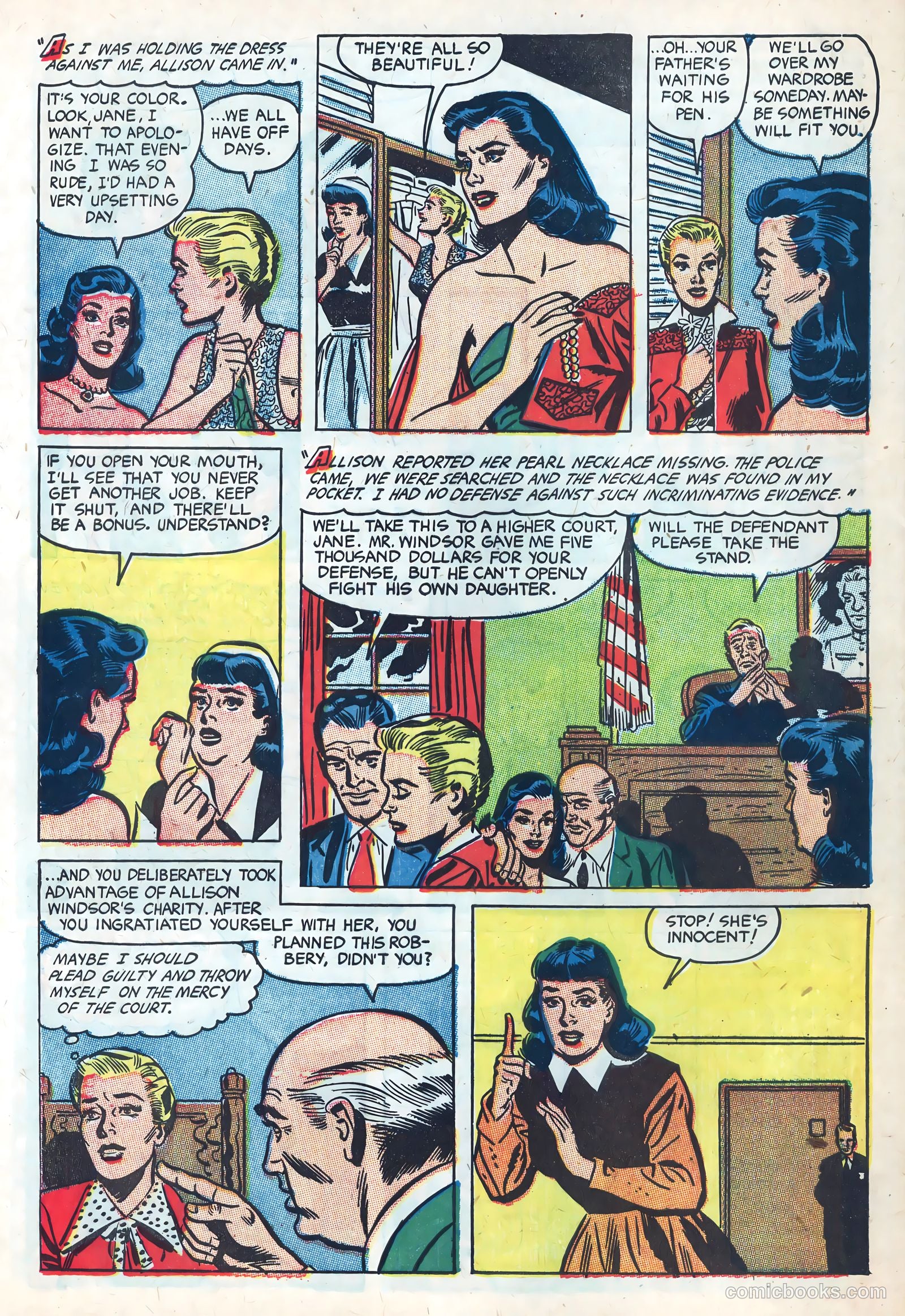 Teen-Age Temptations #2 (1953) — page 32 of 36