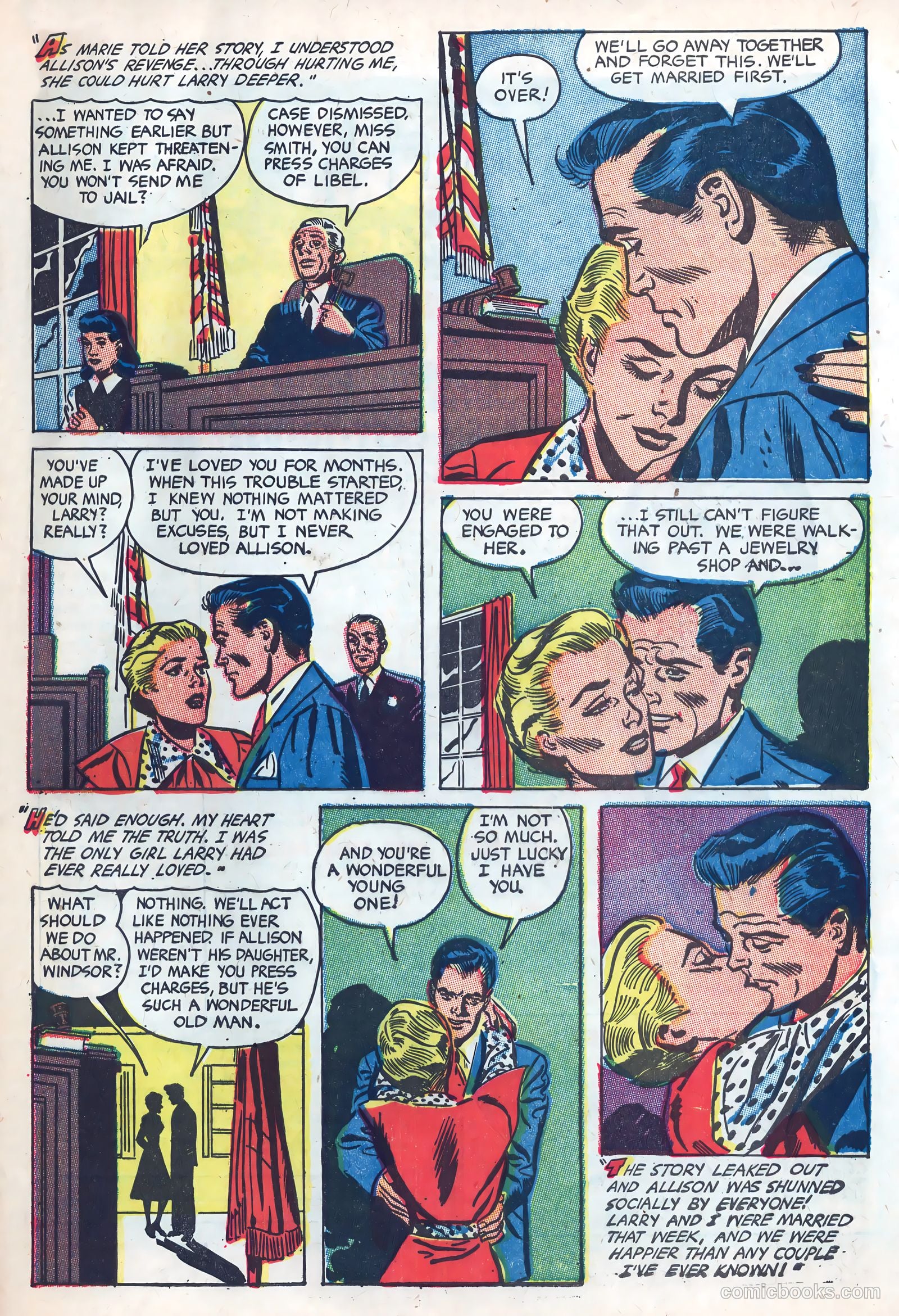 Teen-Age Temptations #2 (1953) — page 33 of 36