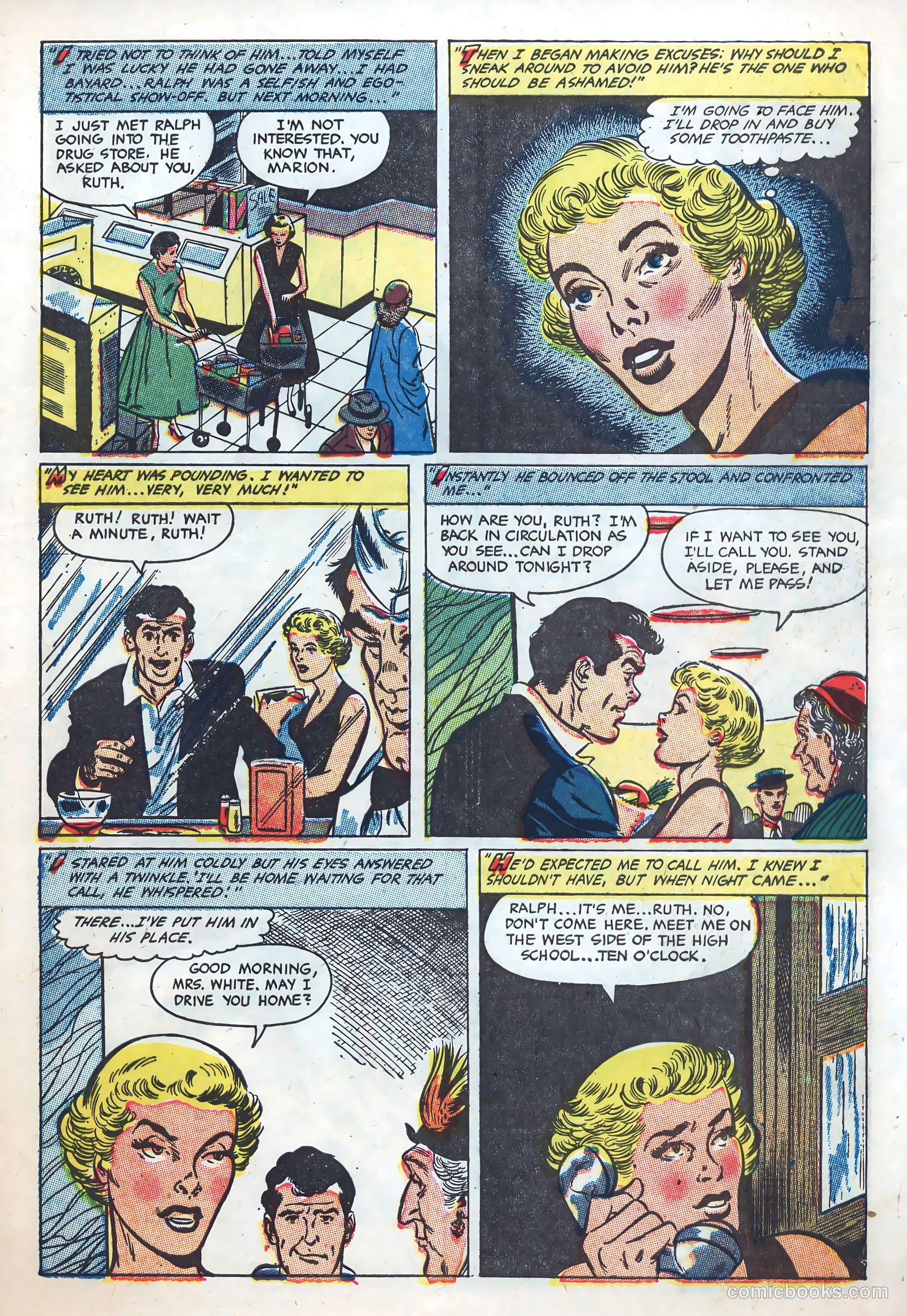 Teen-Age Temptations #3 (1953) — page 5 of 36