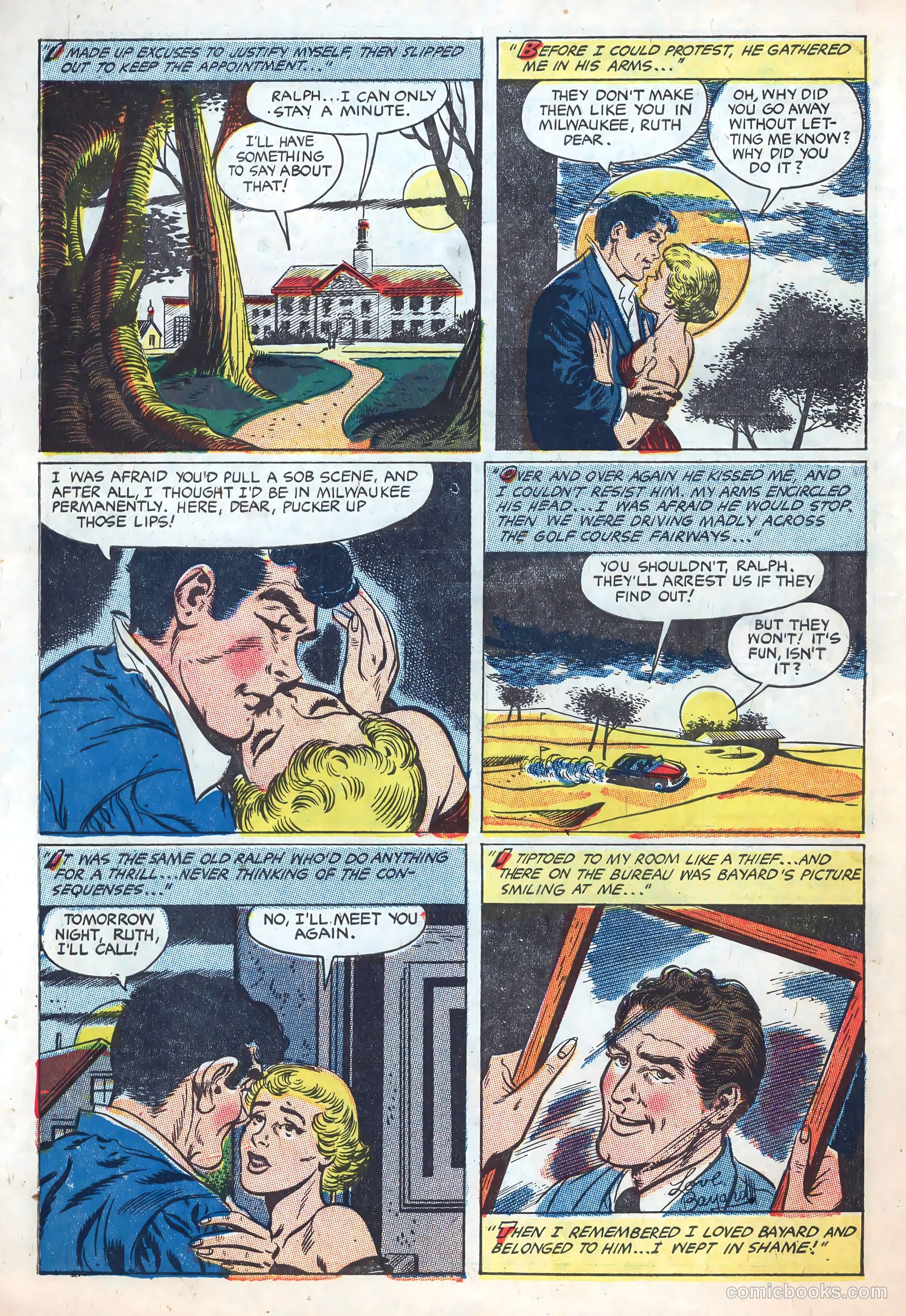 Teen-Age Temptations #3 (1953) — page 6 of 36
