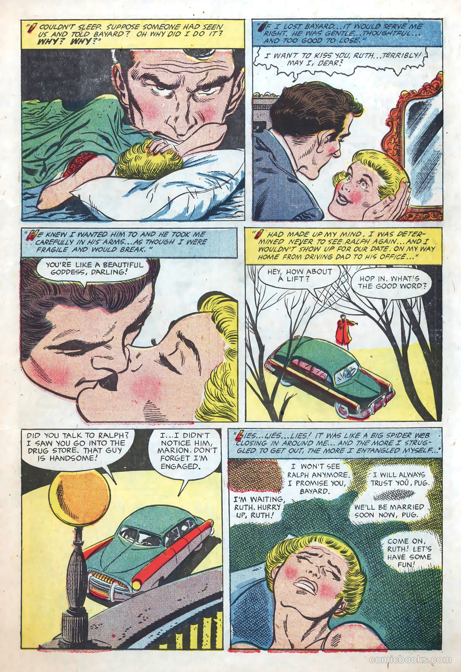 Teen-Age Temptations #3 (1953) — page 7 of 36