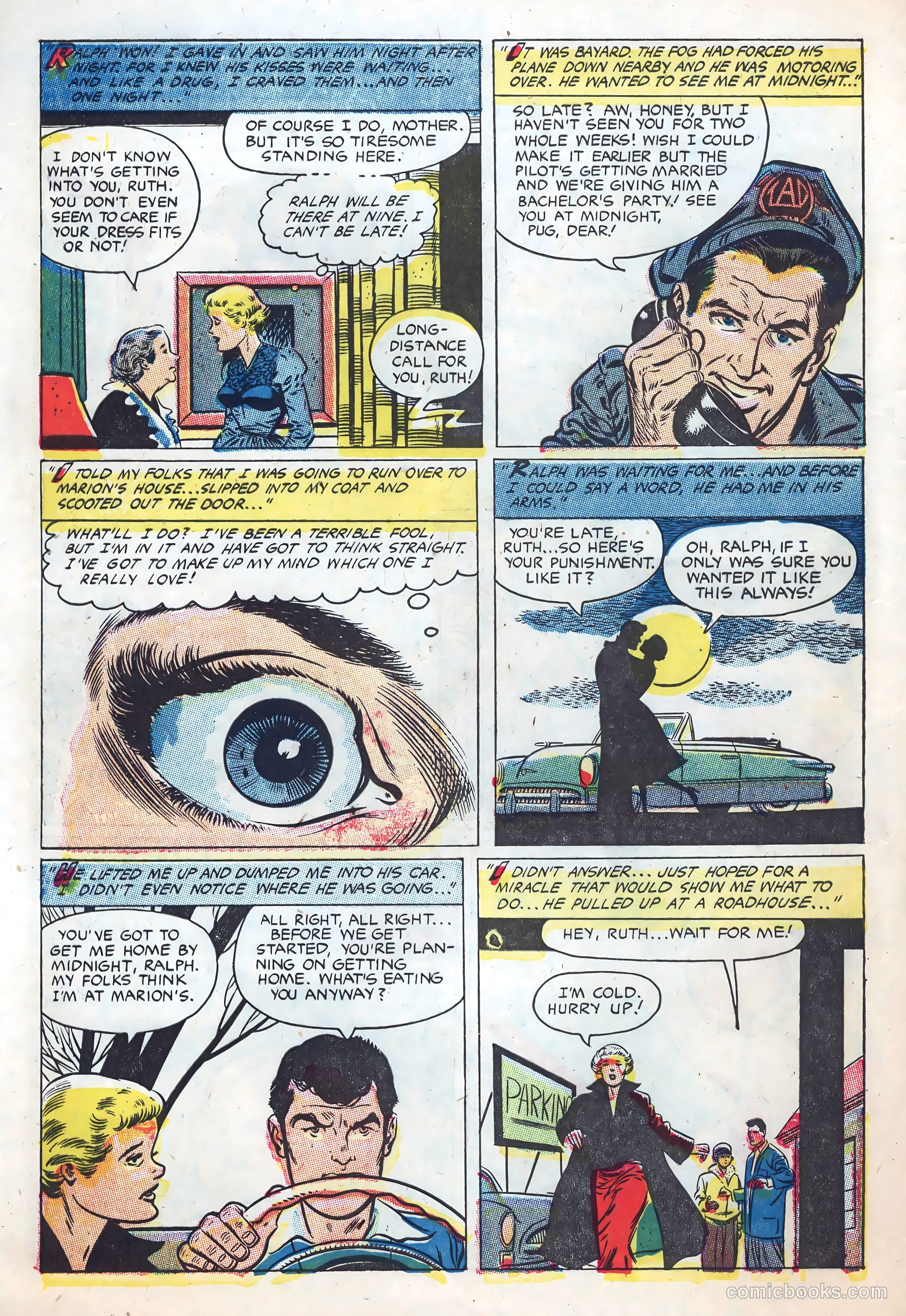Teen-Age Temptations #3 (1953) — page 8 of 36