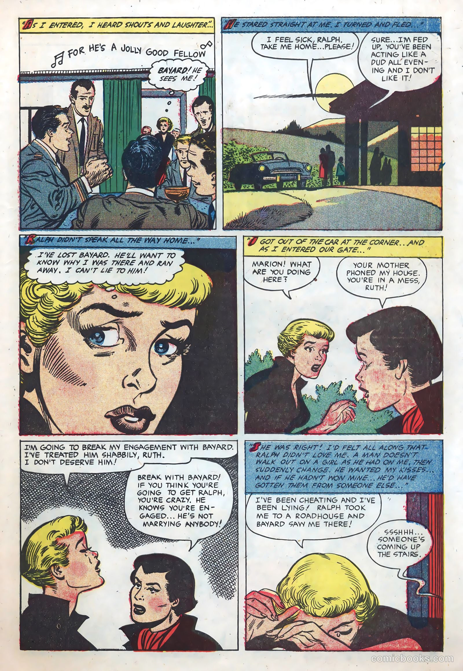 Teen-Age Temptations #3 (1953) — page 9 of 36