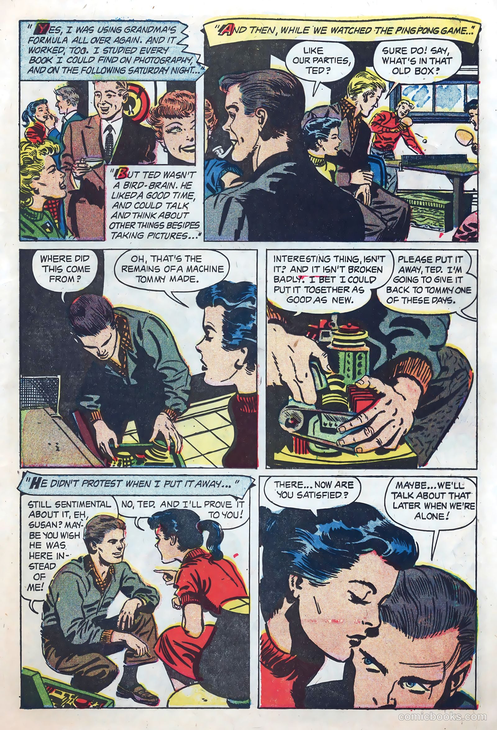 Teen-Age Temptations #3 (1953) — page 13 of 36