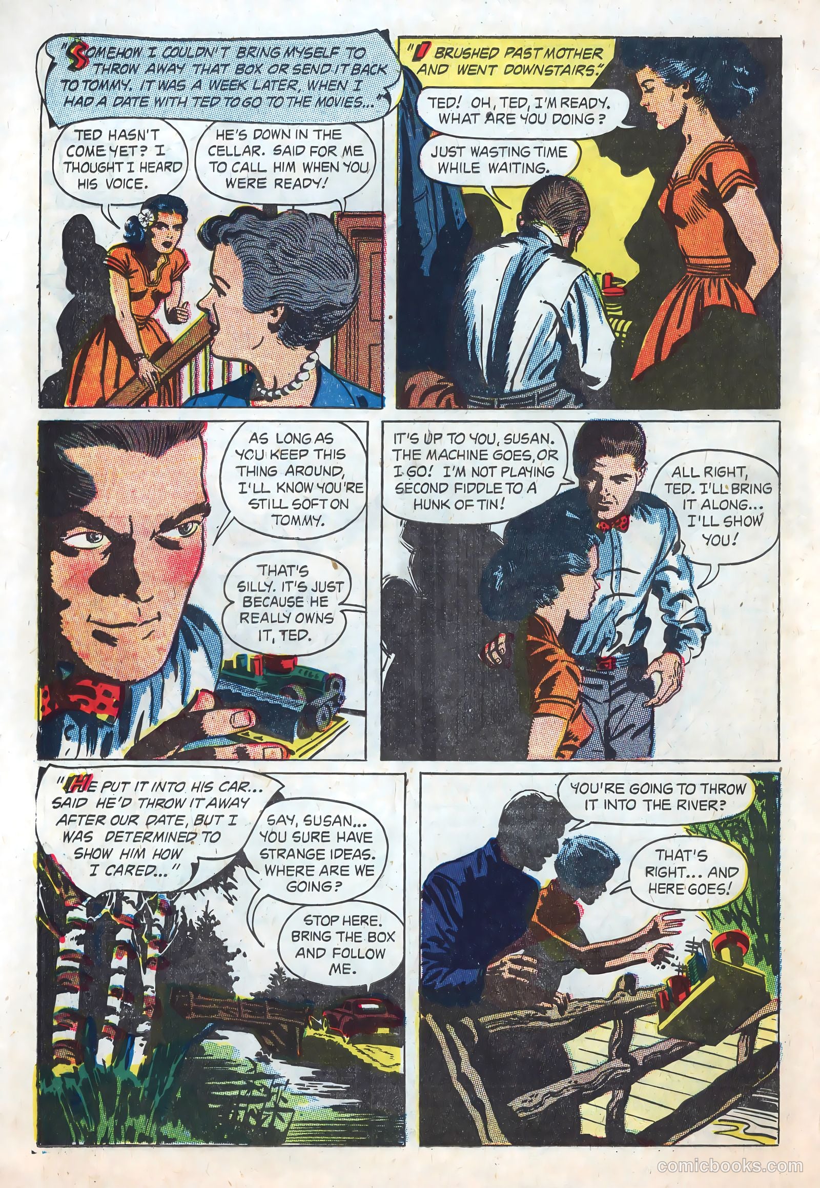 Teen-Age Temptations #3 (1953) — page 14 of 36