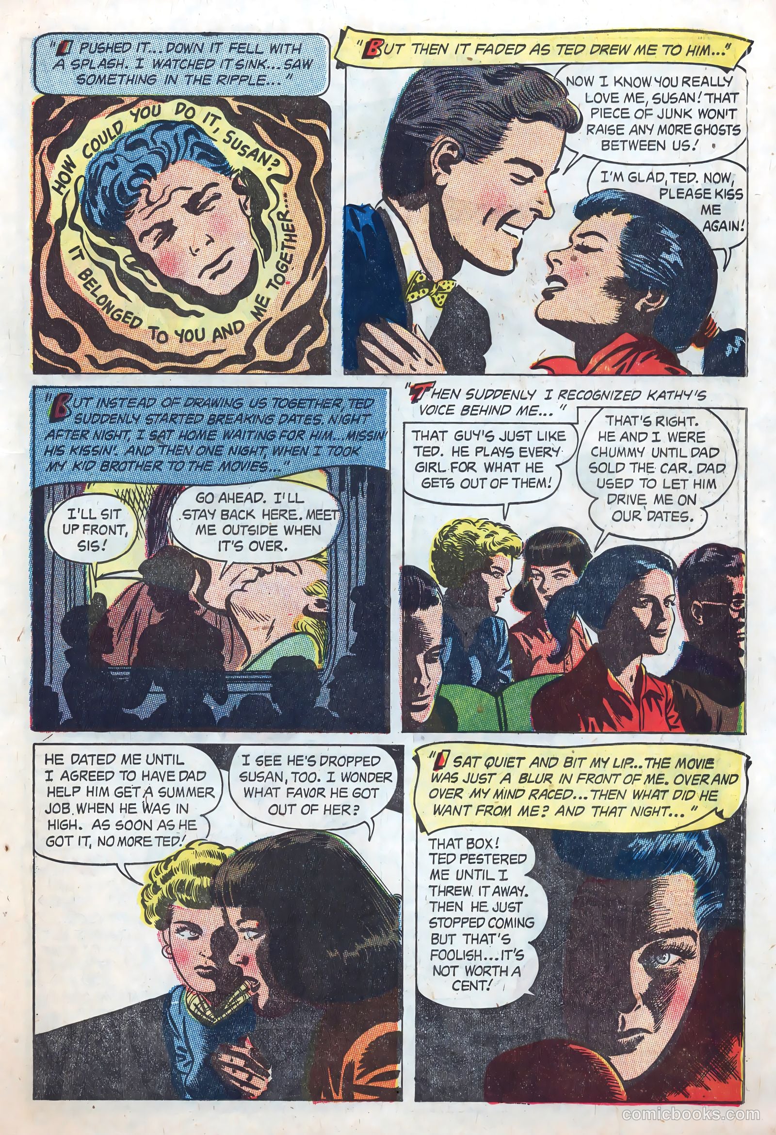 Teen-Age Temptations #3 (1953) — page 15 of 36