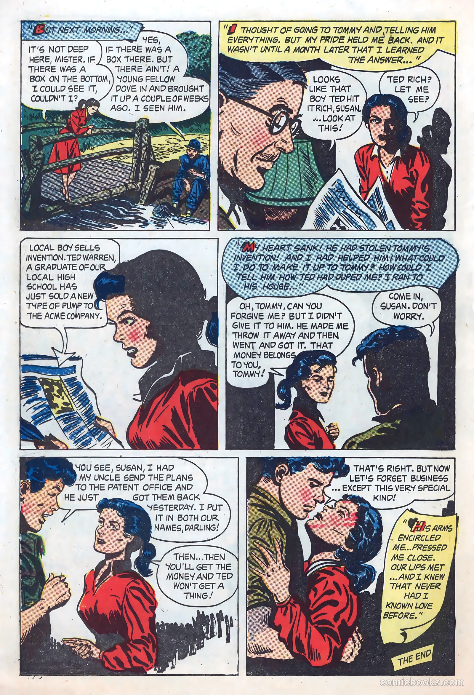 Teen-Age Temptations #3 (1953) — page 16 of 36