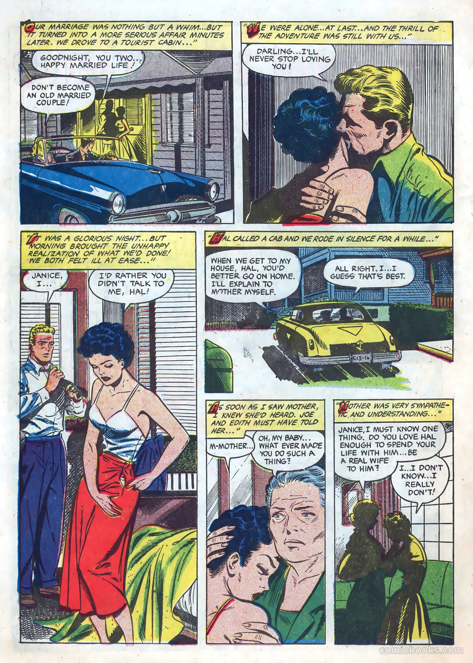 Teen-Age Temptations #3 (1953) — page 18 of 36