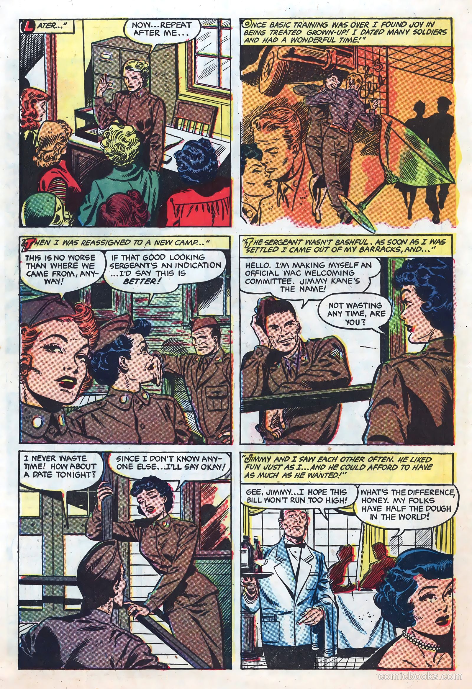 Teen-Age Temptations #3 (1953) — page 20 of 36