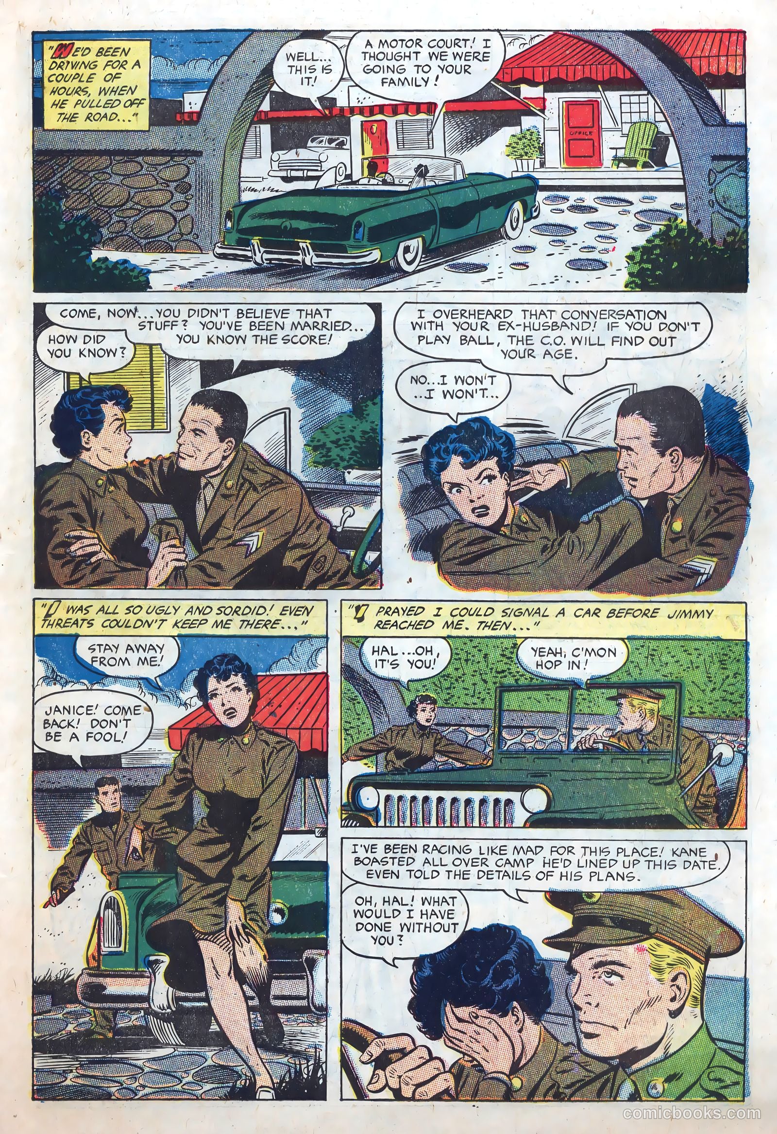 Teen-Age Temptations #3 (1953) — page 23 of 36