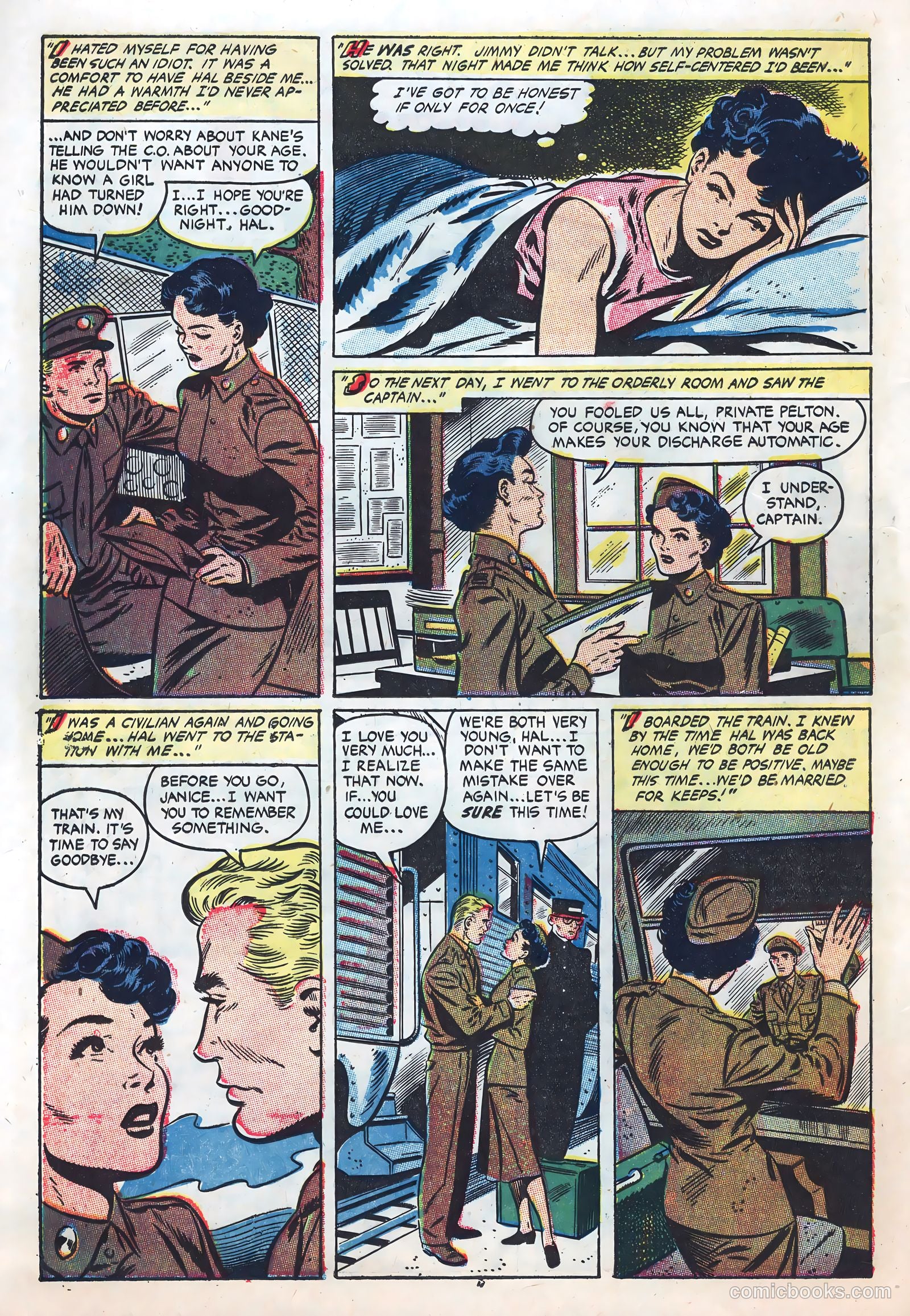 Teen-Age Temptations #3 (1953) — page 24 of 36