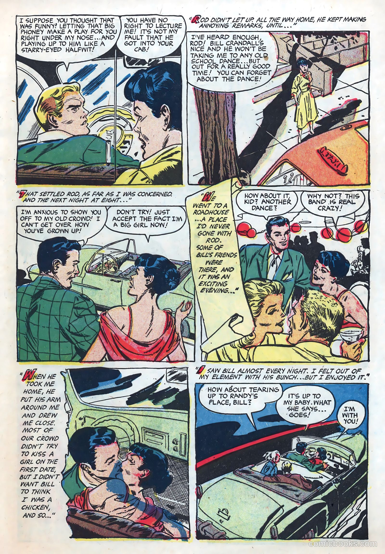 Teen-Age Temptations #3 (1953) — page 29 of 36