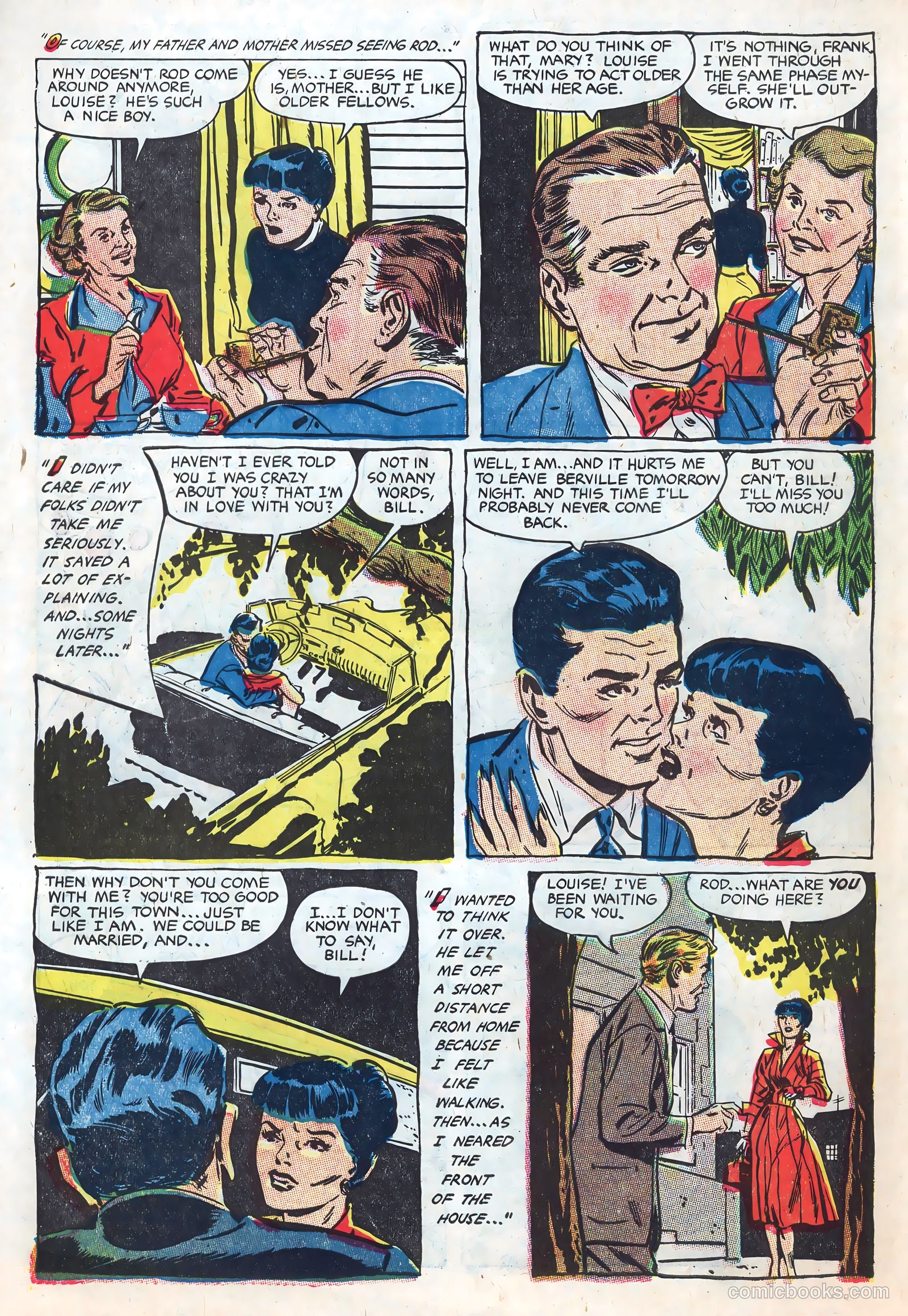 Teen-Age Temptations #3 (1953) — page 30 of 36
