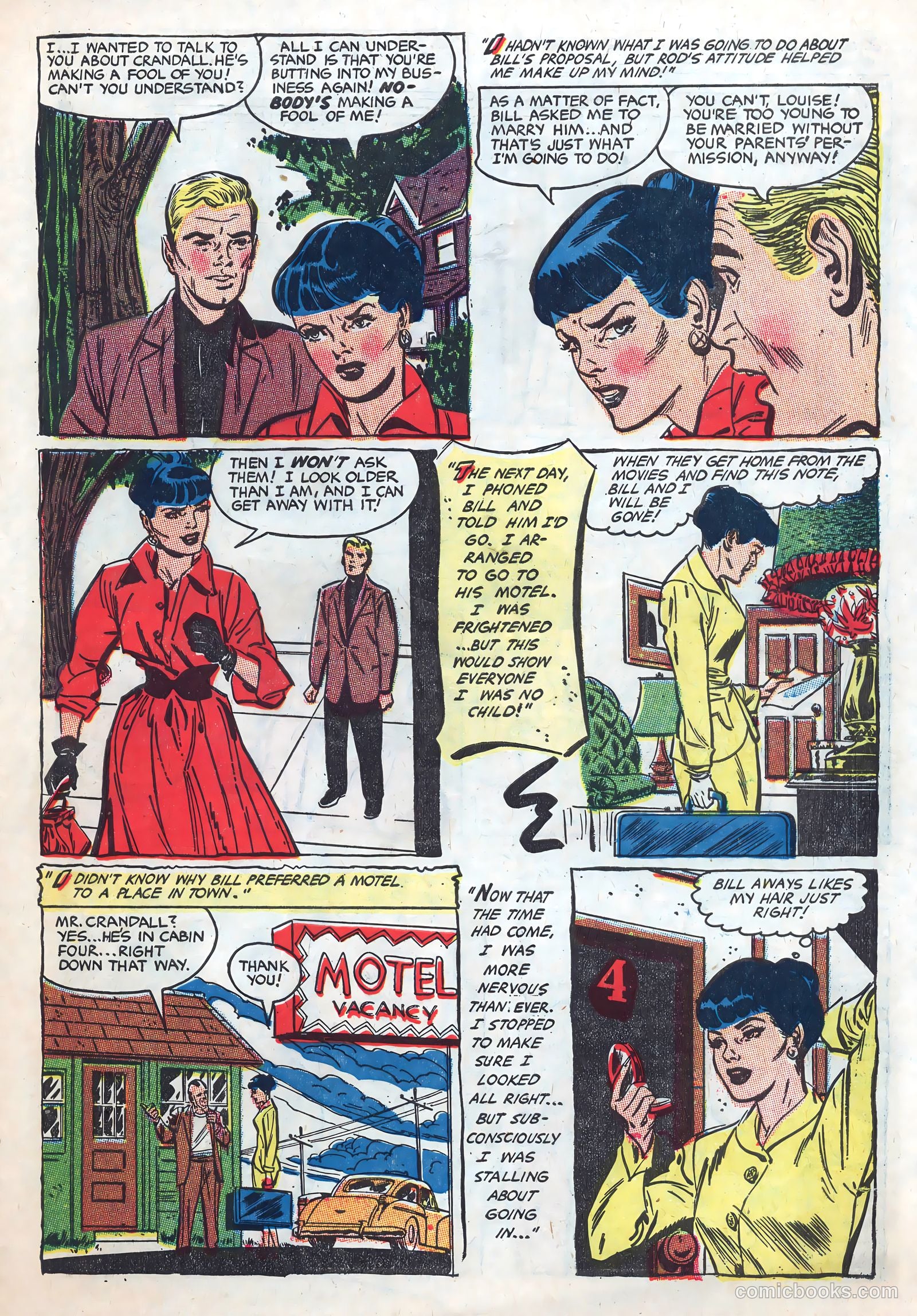 Teen-Age Temptations #3 (1953) — page 31 of 36