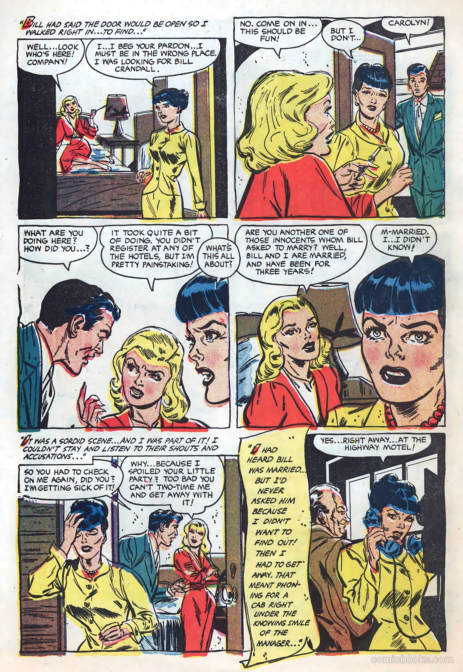 Teen-Age Temptations #3 (1953) — page 32 of 36