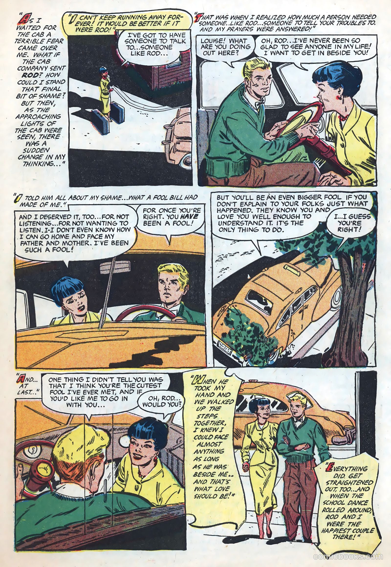 Teen-Age Temptations #3 (1953) — page 33 of 36