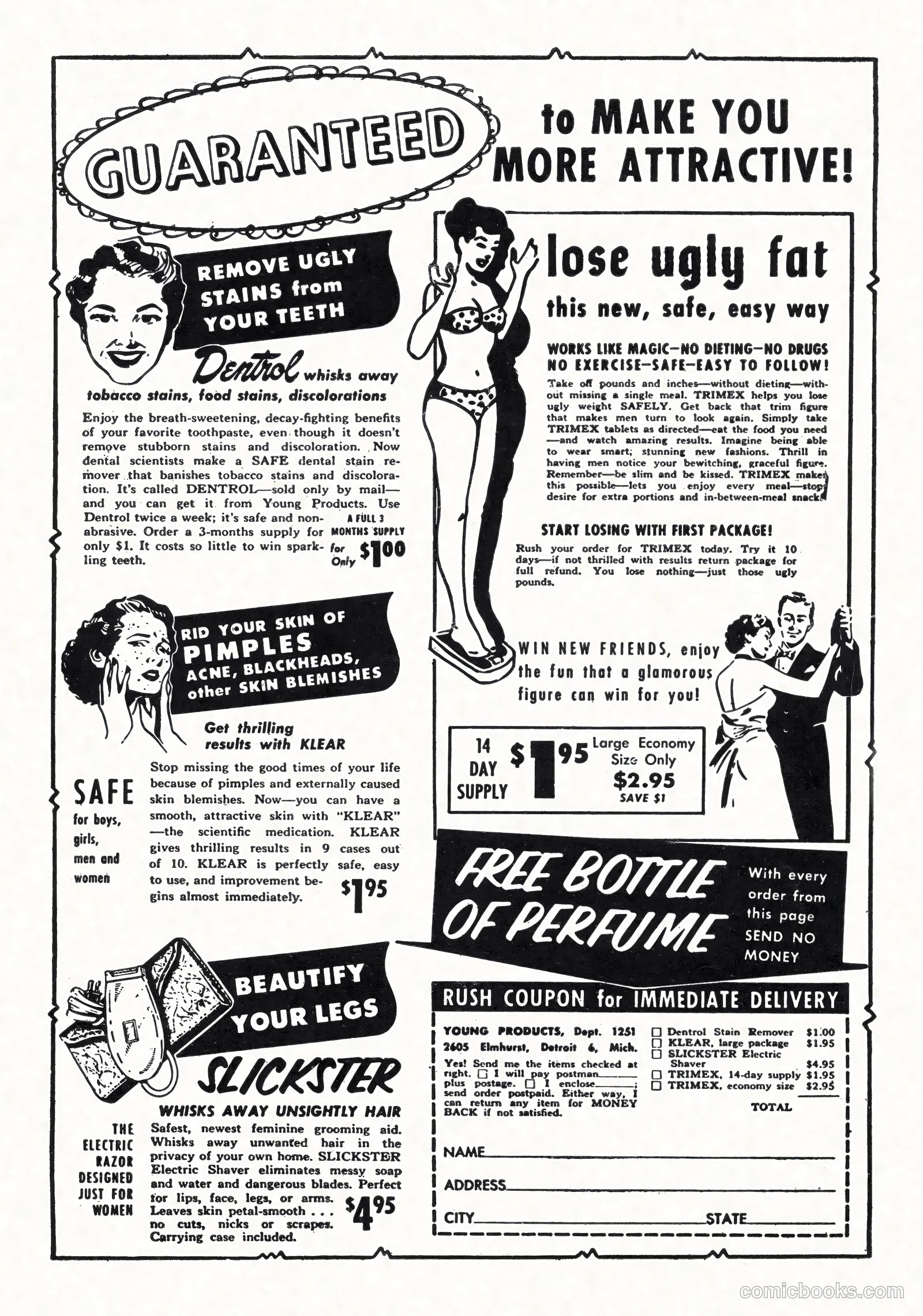 Teen-Age Temptations #3 (1953) — page 35 of 36