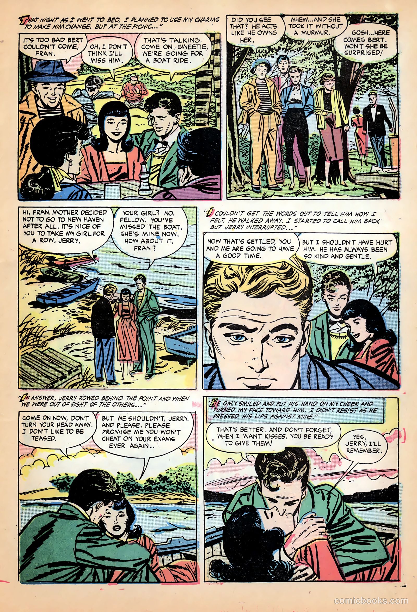 Teen-Age Temptations #4 (1953) — page 3 of 36