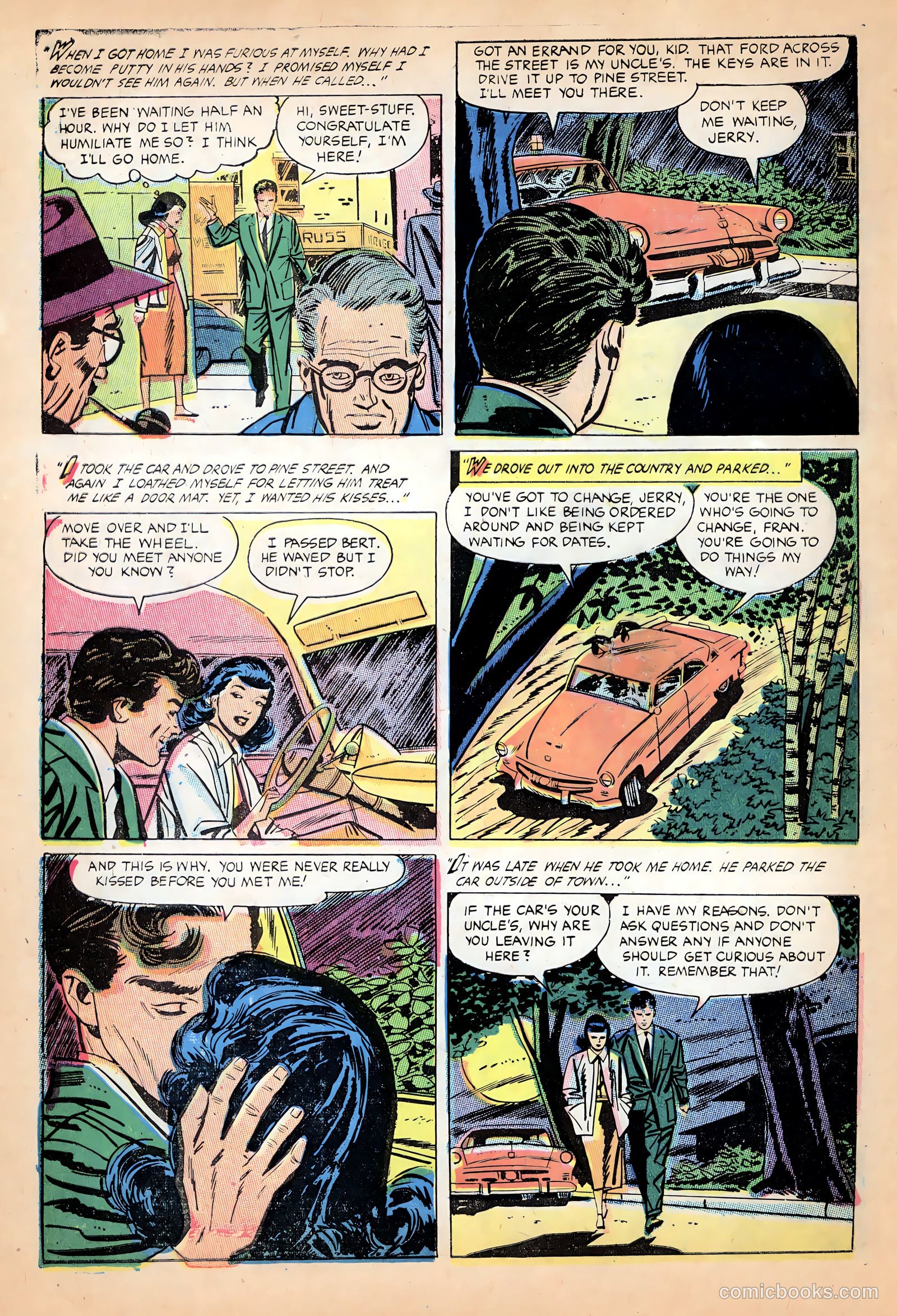 Teen-Age Temptations #4 (1953) — page 4 of 36