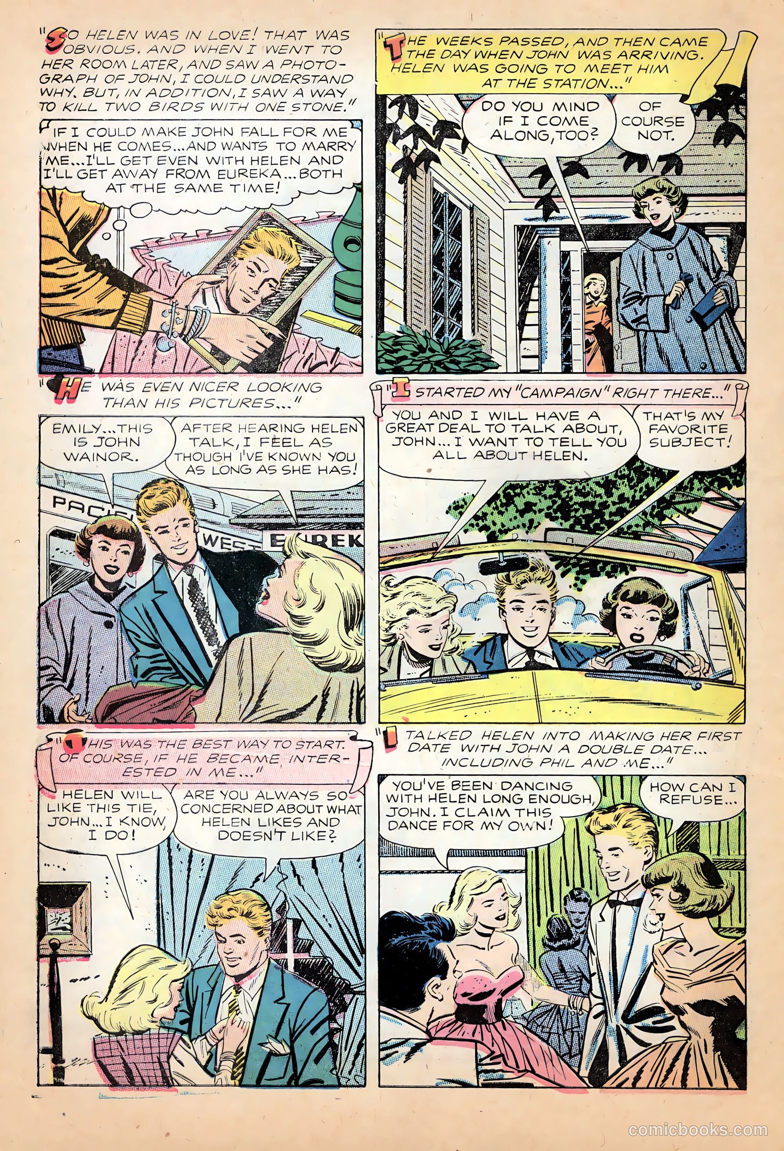 Teen-Age Temptations #4 (1953) — page 8 of 36