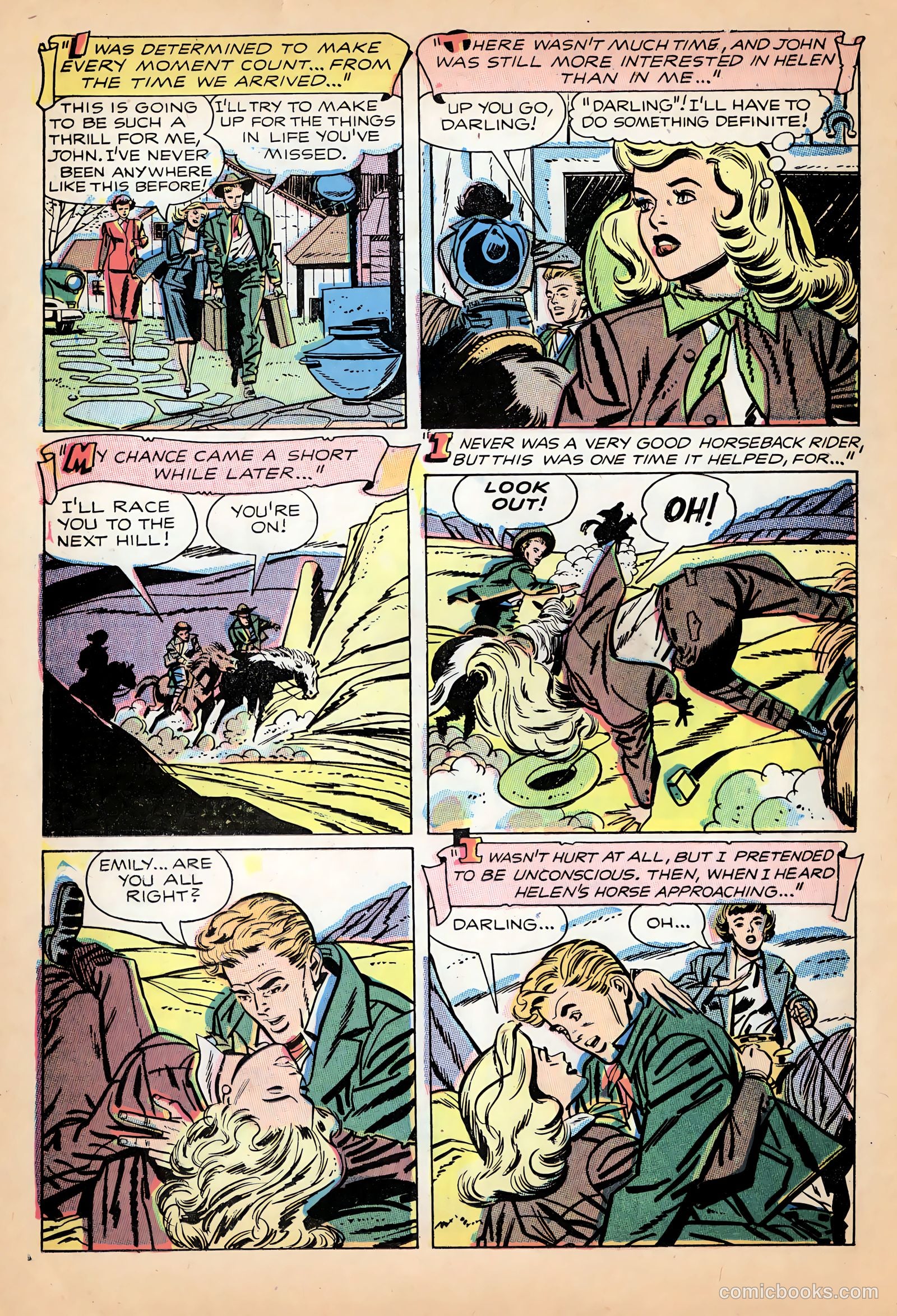 Teen-Age Temptations #4 (1953) — page 10 of 36