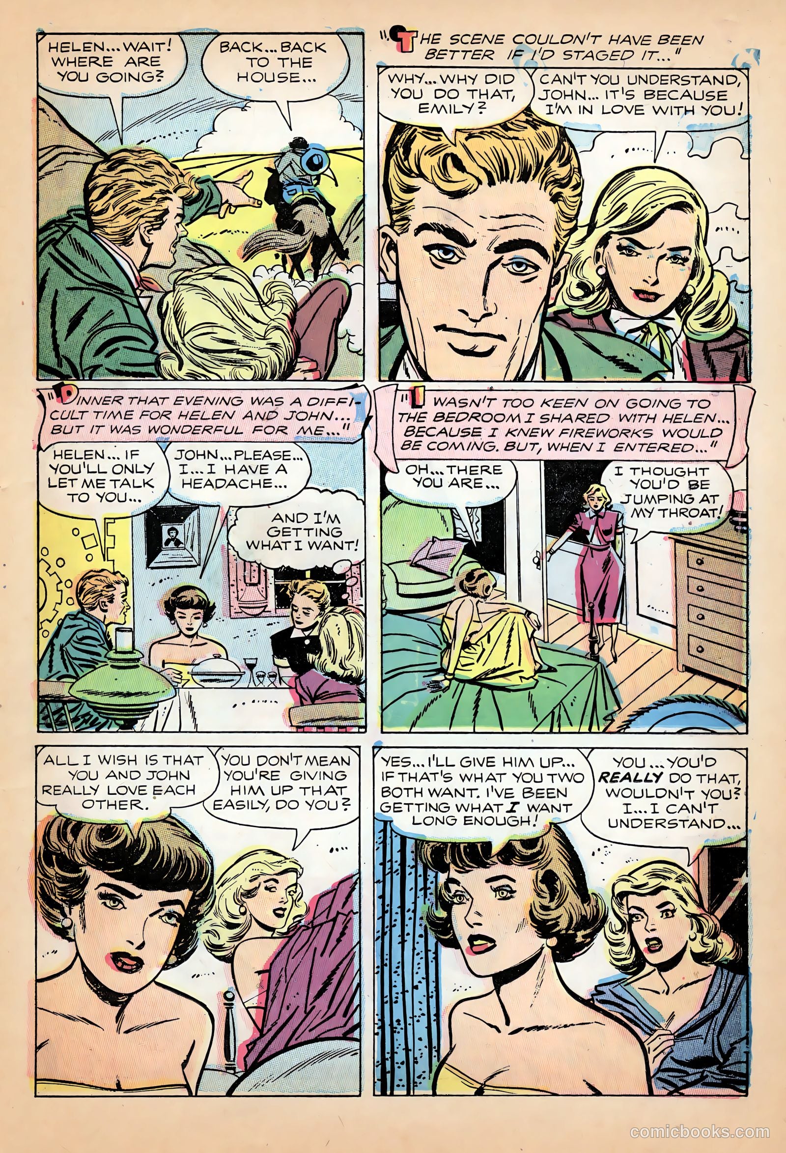 Teen-Age Temptations #4 (1953) — page 11 of 36