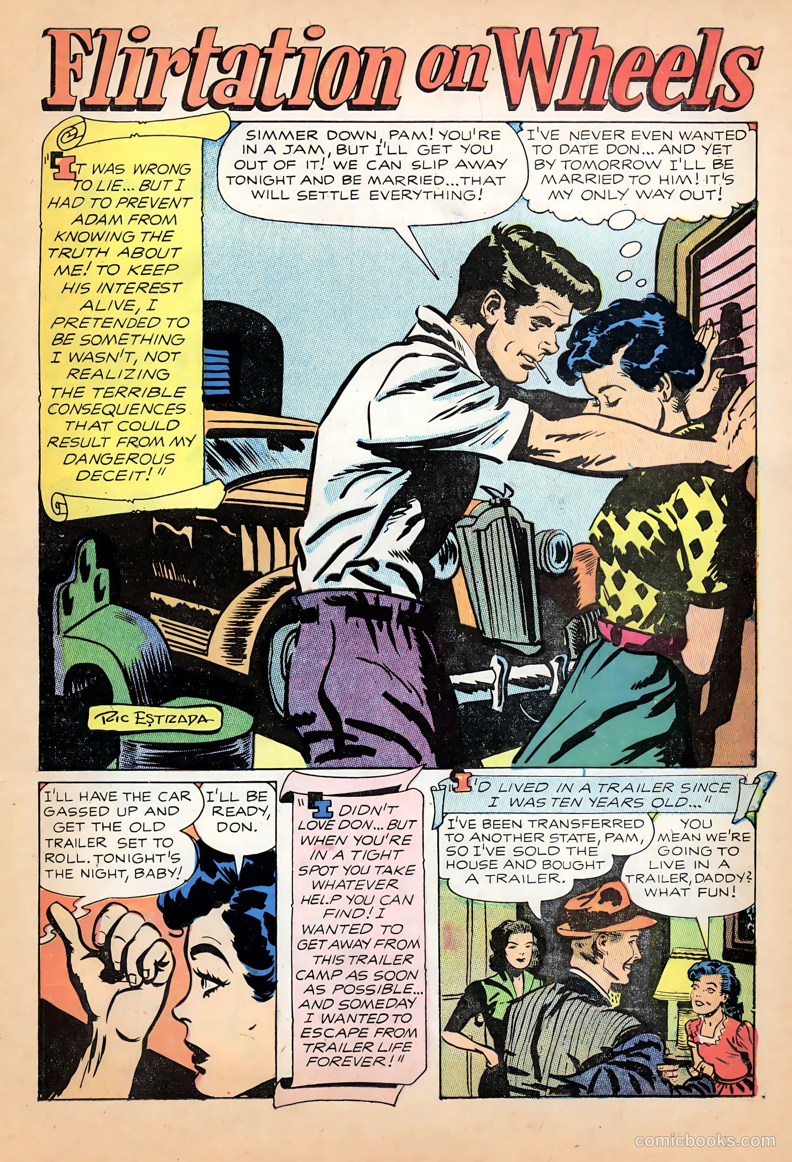 Teen-Age Temptations #4 (1953) — page 13 of 36