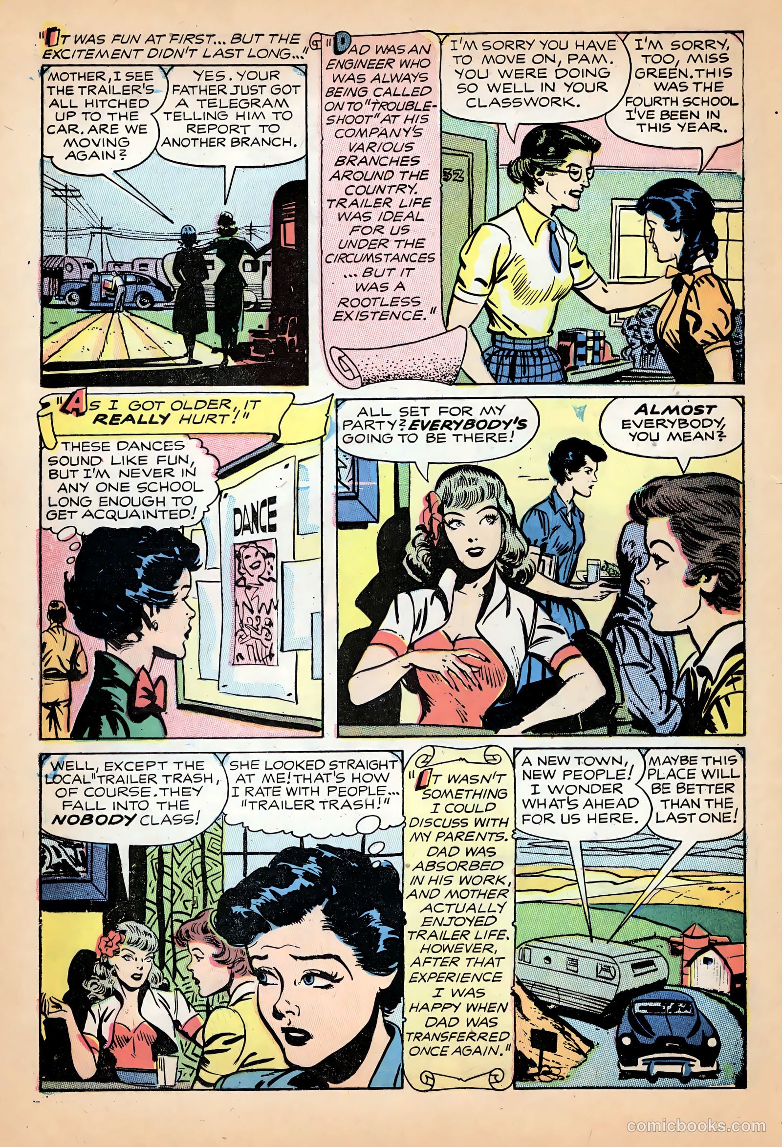 Teen-Age Temptations #4 (1953) — page 14 of 36
