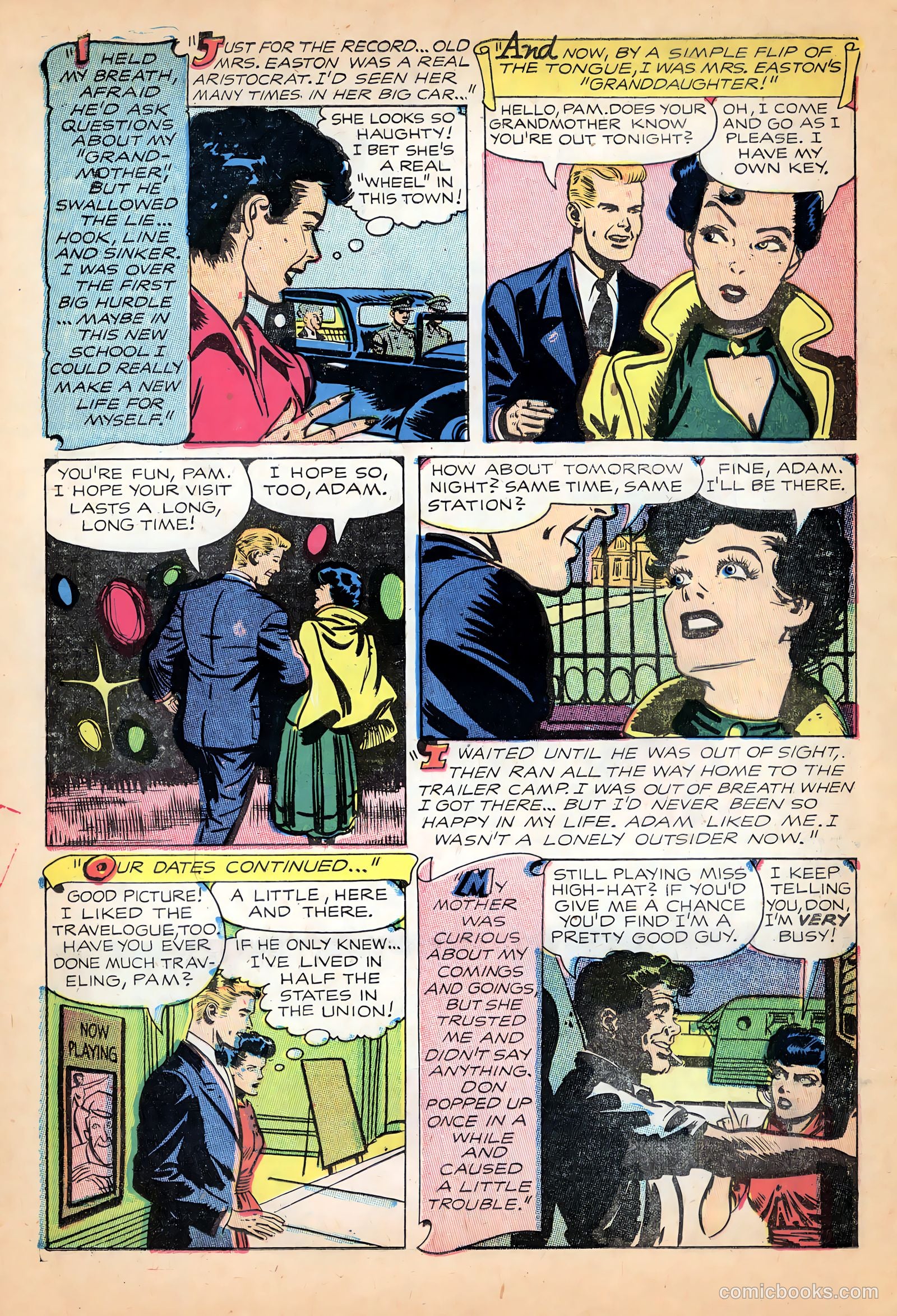 Teen-Age Temptations #4 (1953) — page 16 of 36