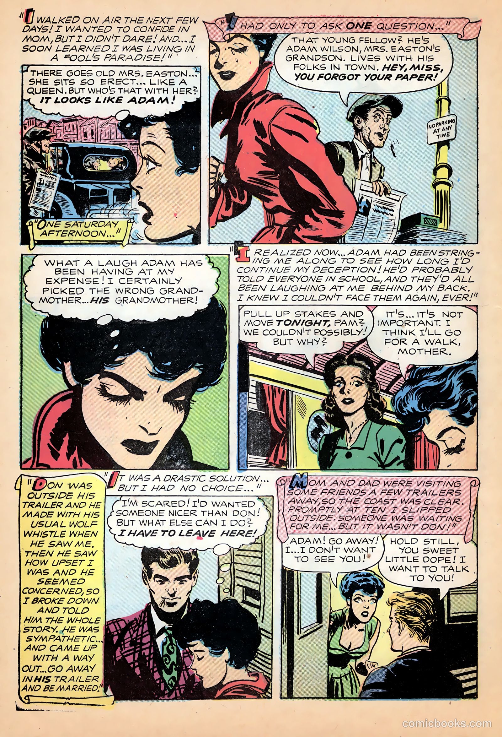 Teen-Age Temptations #4 (1953) — page 18 of 36