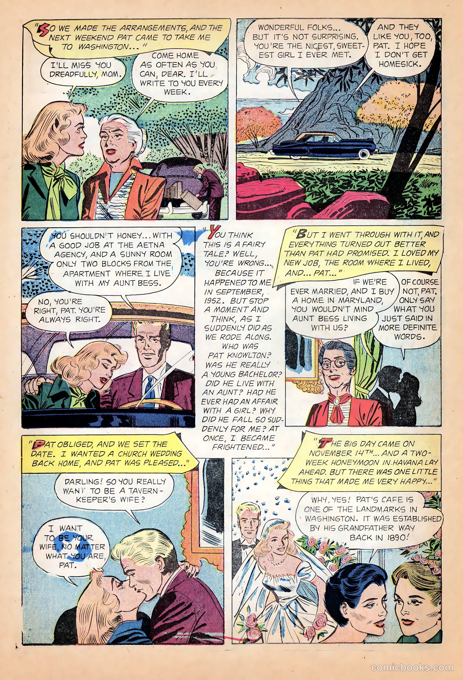 Teen-Age Temptations #4 (1953) — page 24 of 36