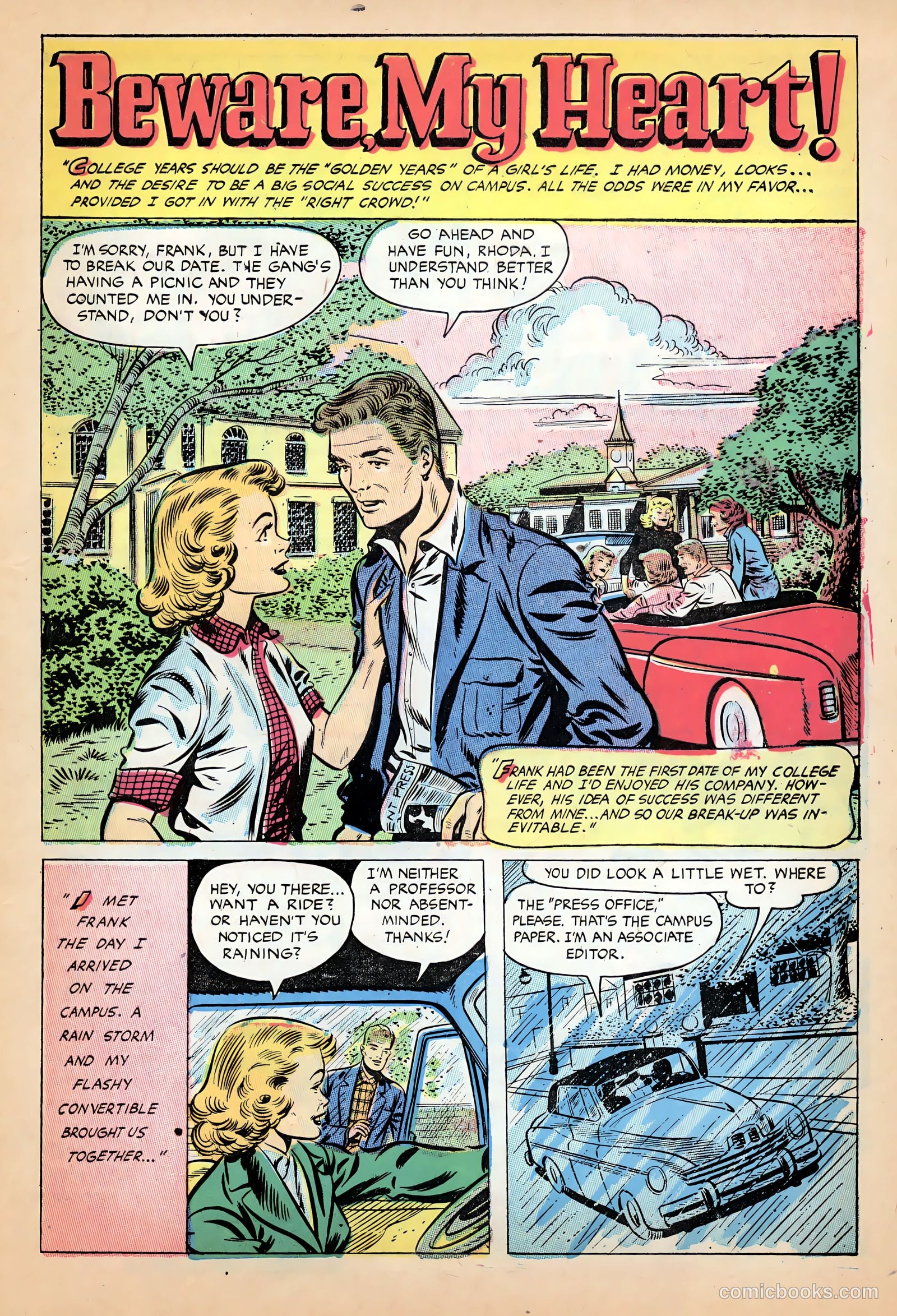 Teen-Age Temptations #4 (1953) — page 27 of 36