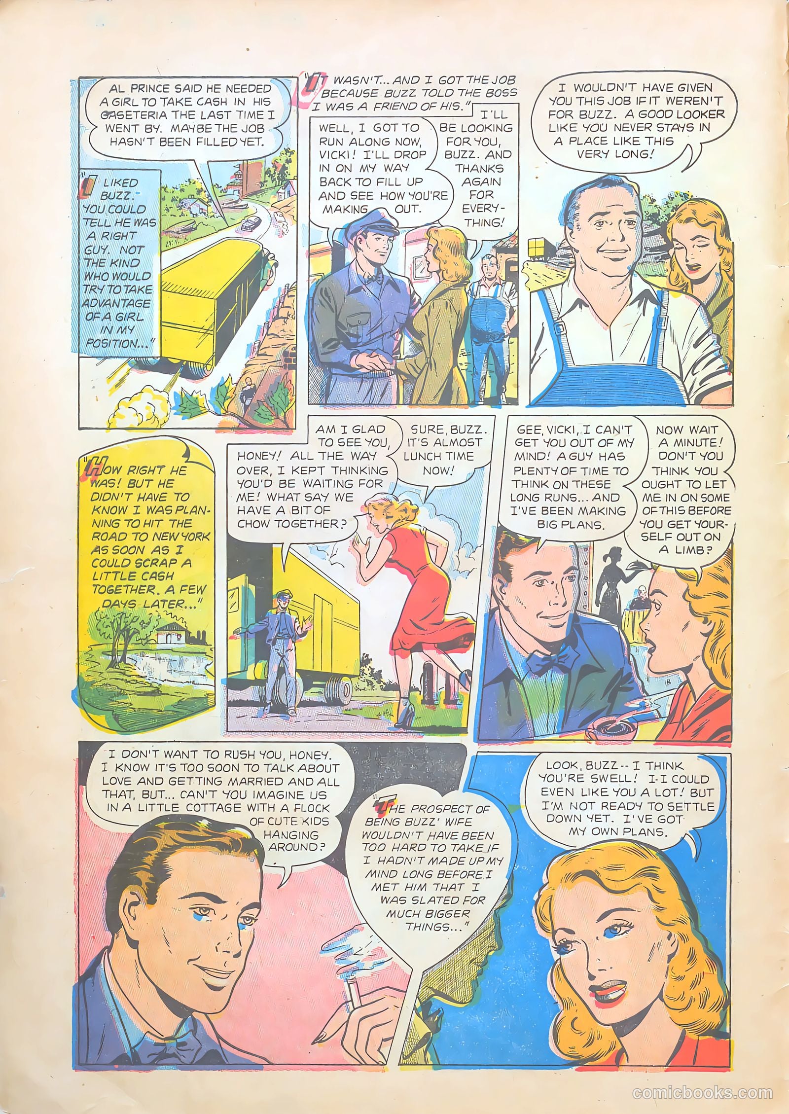 Teen-Age Temptations #5 (1953) — page 4 of 36
