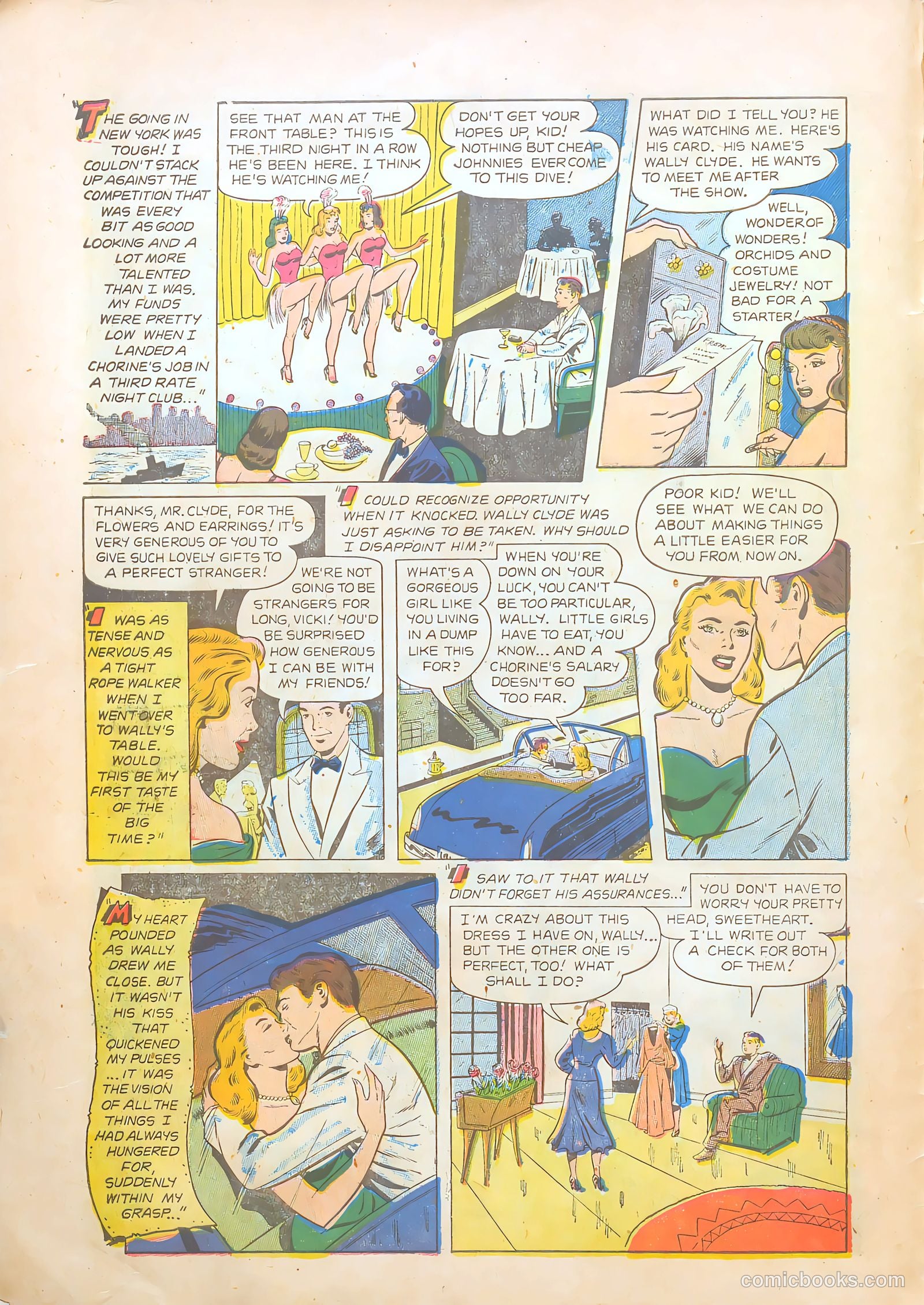 Teen-Age Temptations #5 (1953) — page 6 of 36