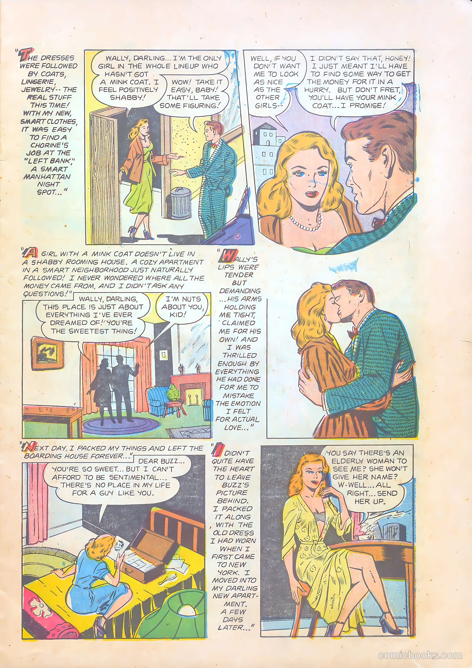 Teen-Age Temptations #5 (1953) — page 7 of 36