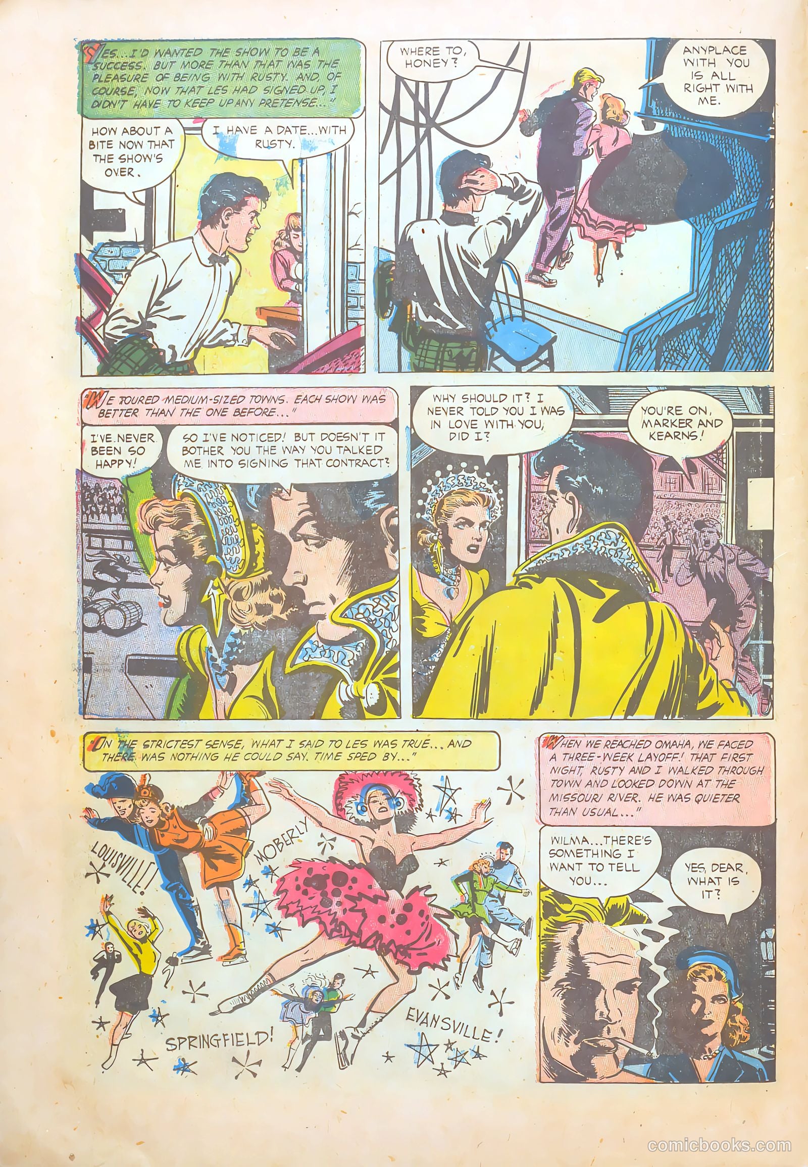 Teen-Age Temptations #5 (1953) — page 14 of 36