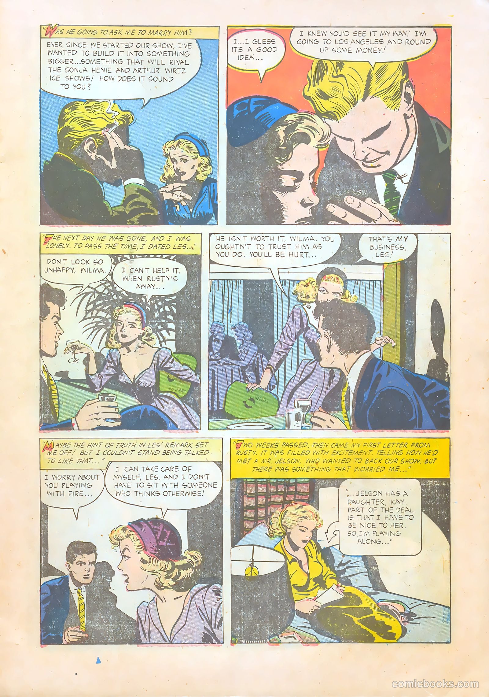 Teen-Age Temptations #5 (1953) — page 15 of 36