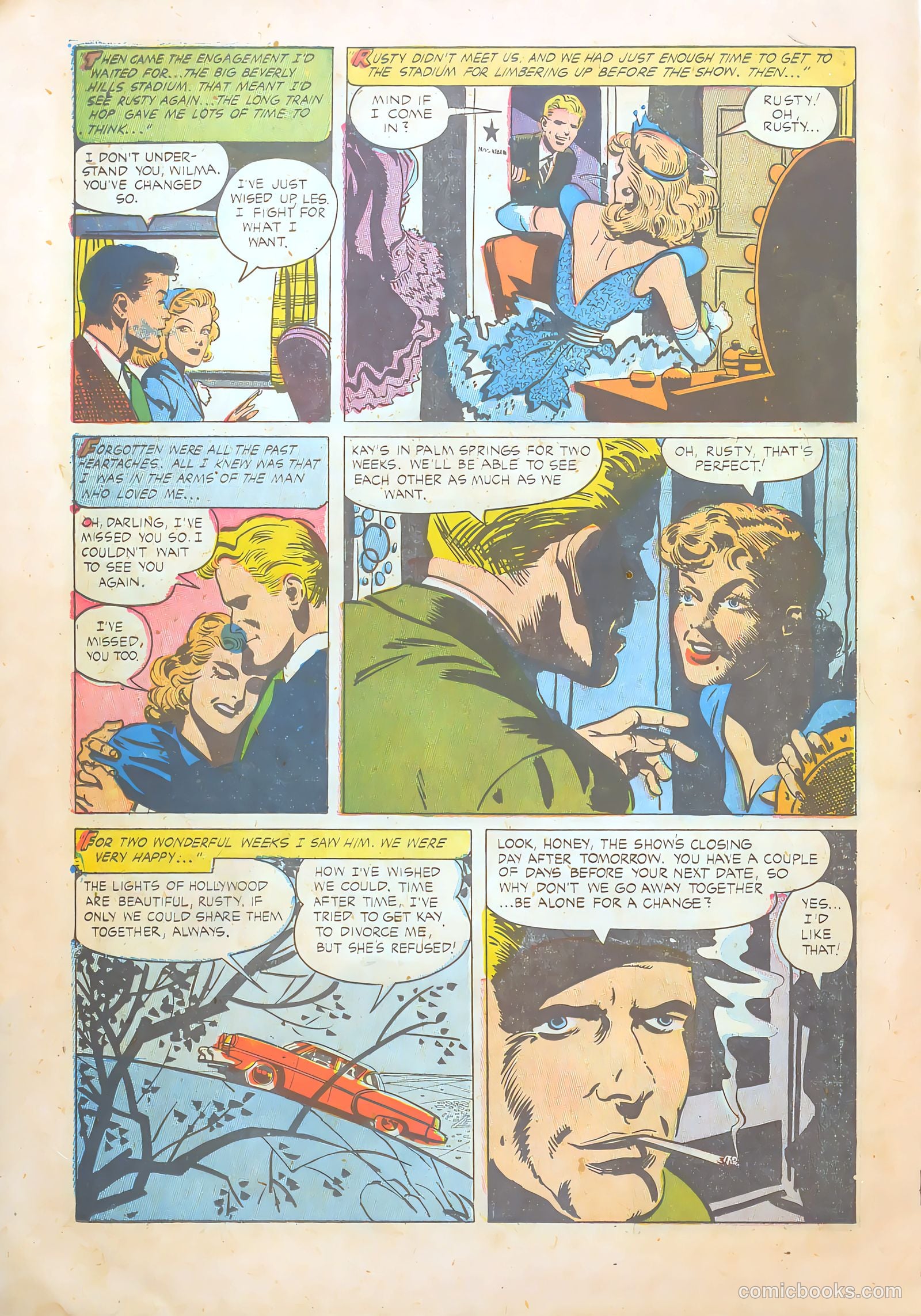 Teen-Age Temptations #5 (1953) — page 18 of 36