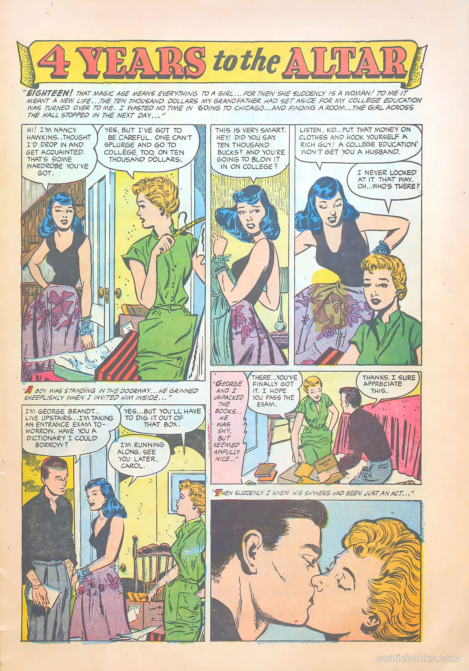 Teen-Age Temptations #5 (1953) — page 25 of 36