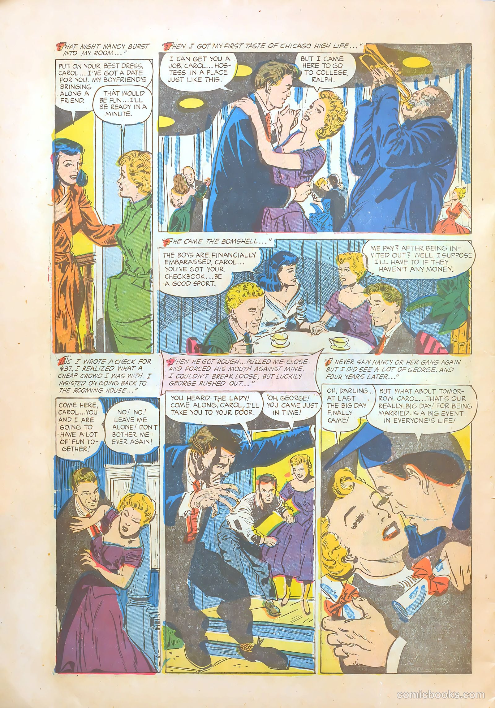 Teen-Age Temptations #5 (1953) — page 26 of 36