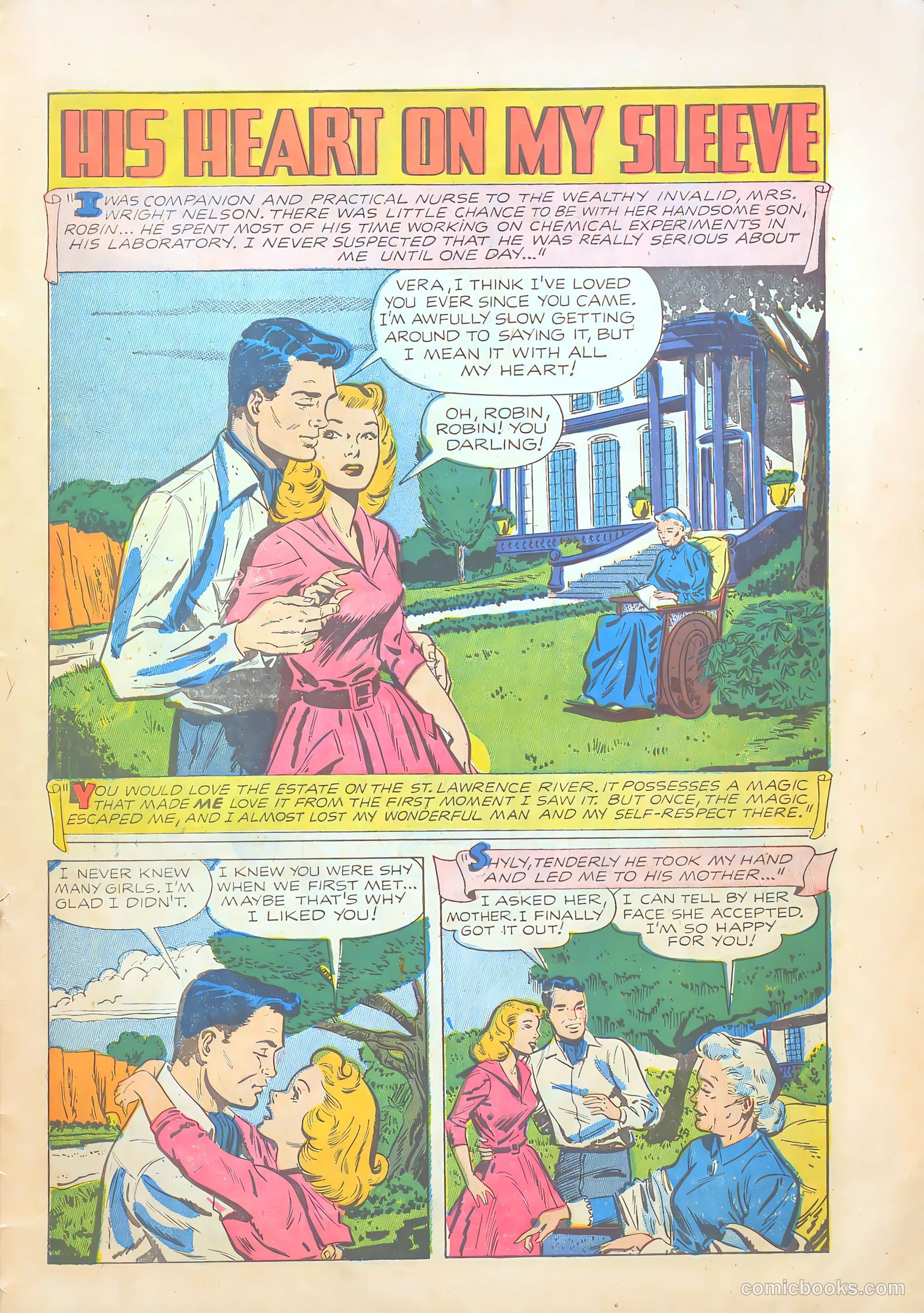 Teen-Age Temptations #5 (1953) — page 27 of 36