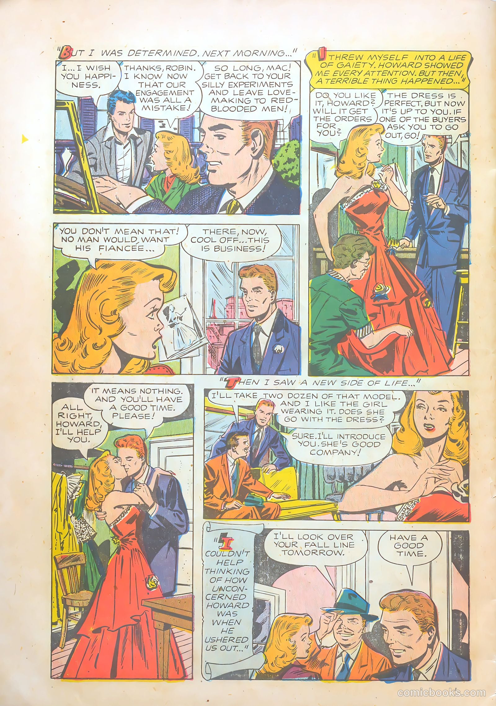 Teen-Age Temptations #5 (1953) — page 30 of 36