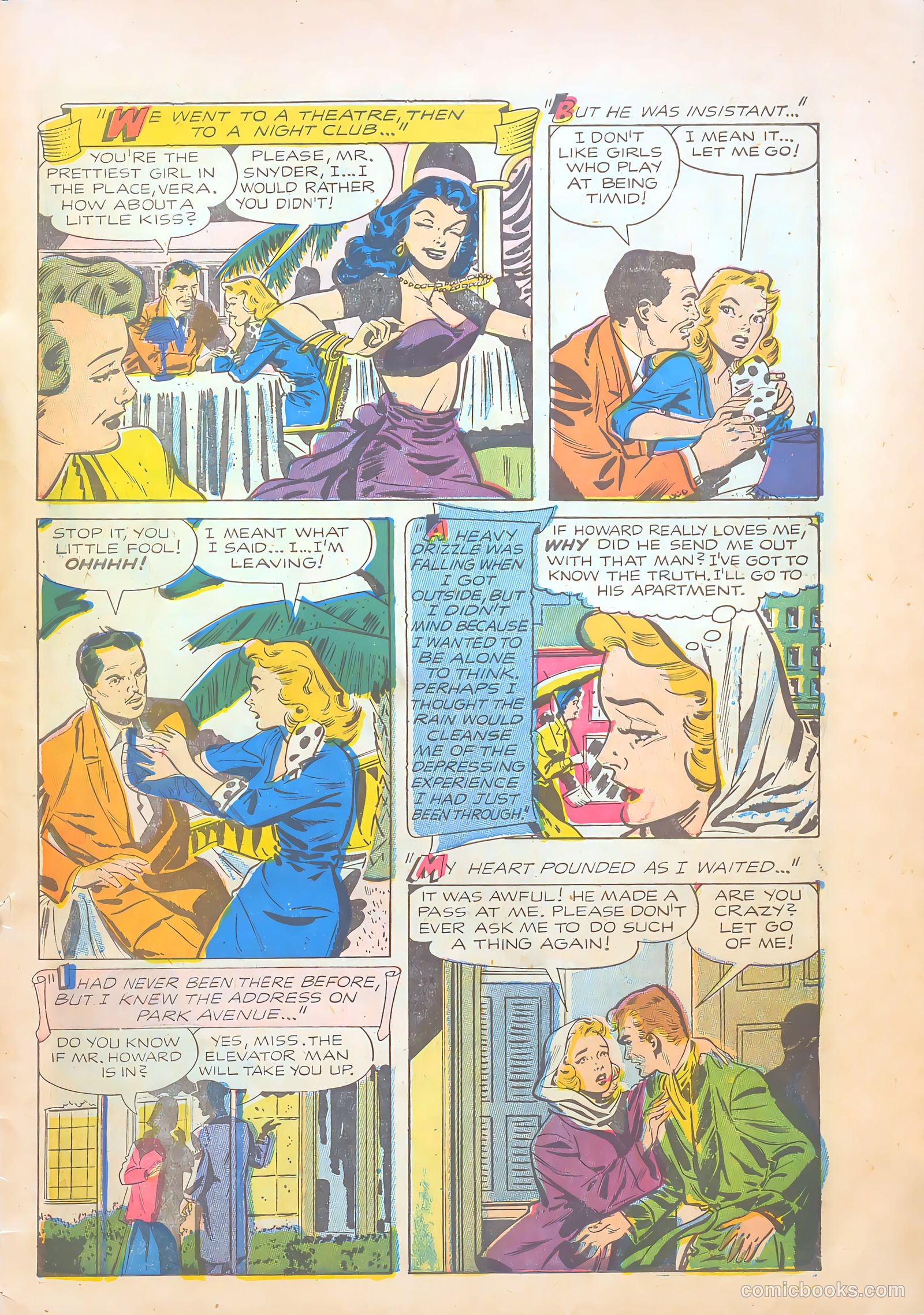 Teen-Age Temptations #5 (1953) — page 31 of 36