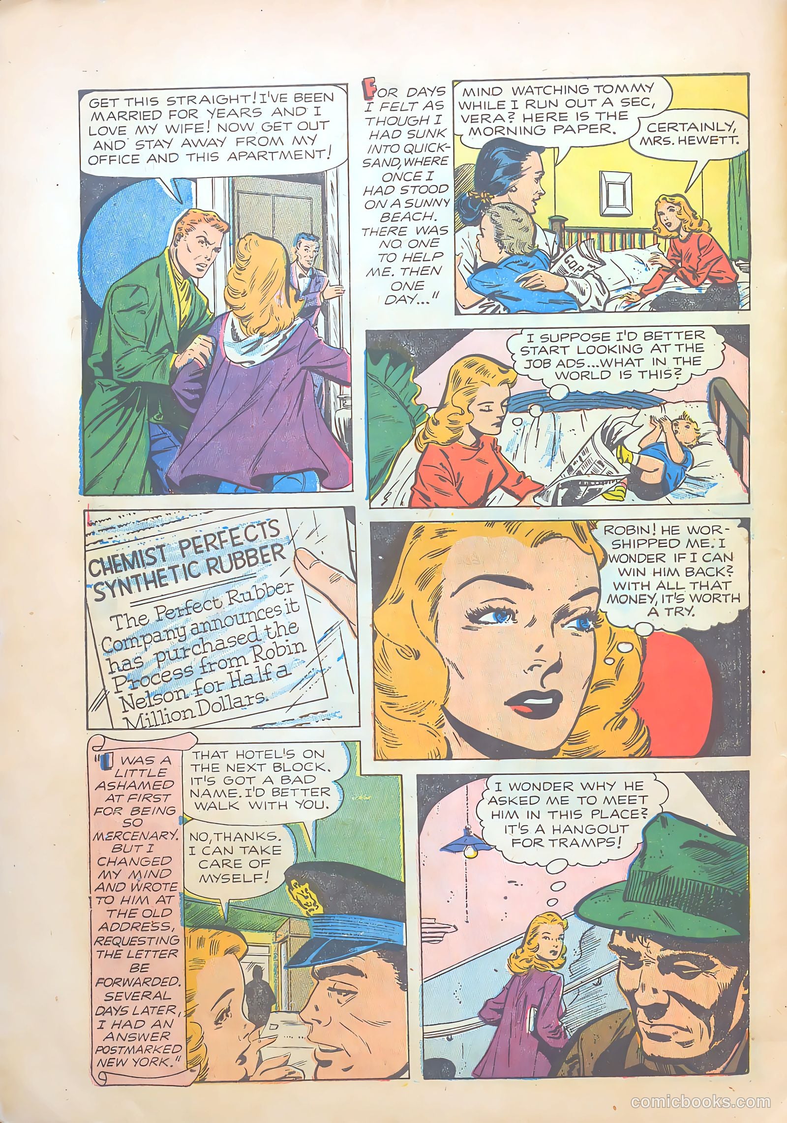 Teen-Age Temptations #5 (1953) — page 32 of 36