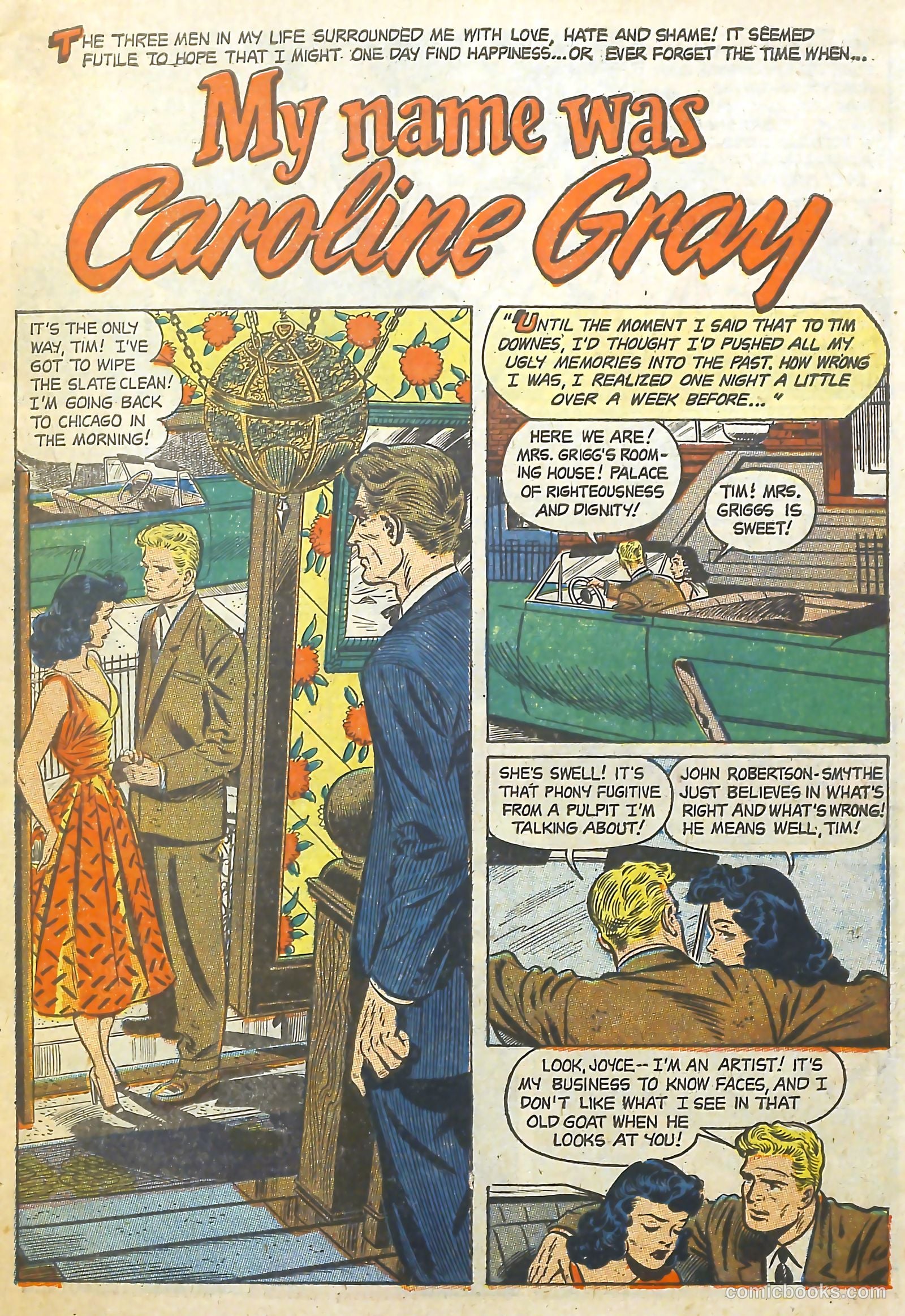 Teen-Age Temptations #6 (1954) — page 3 of 36