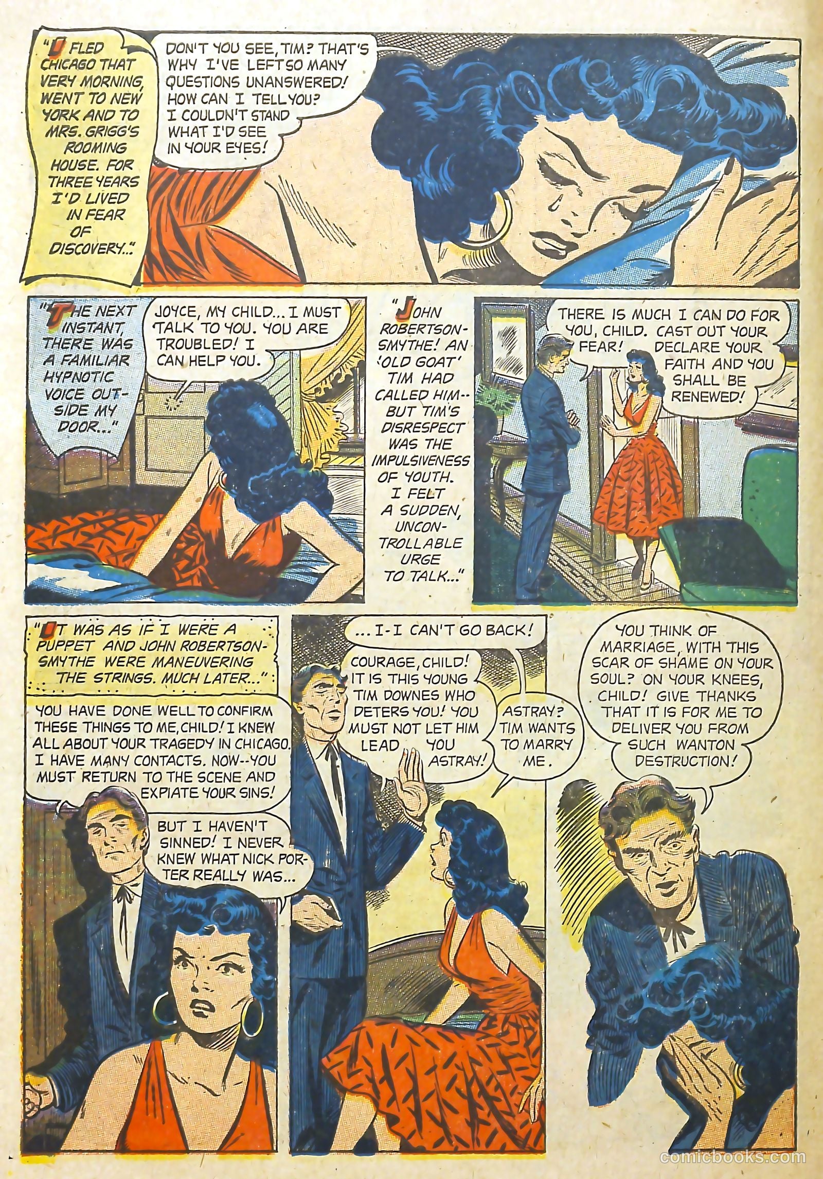 Teen-Age Temptations #6 (1954) — page 6 of 36