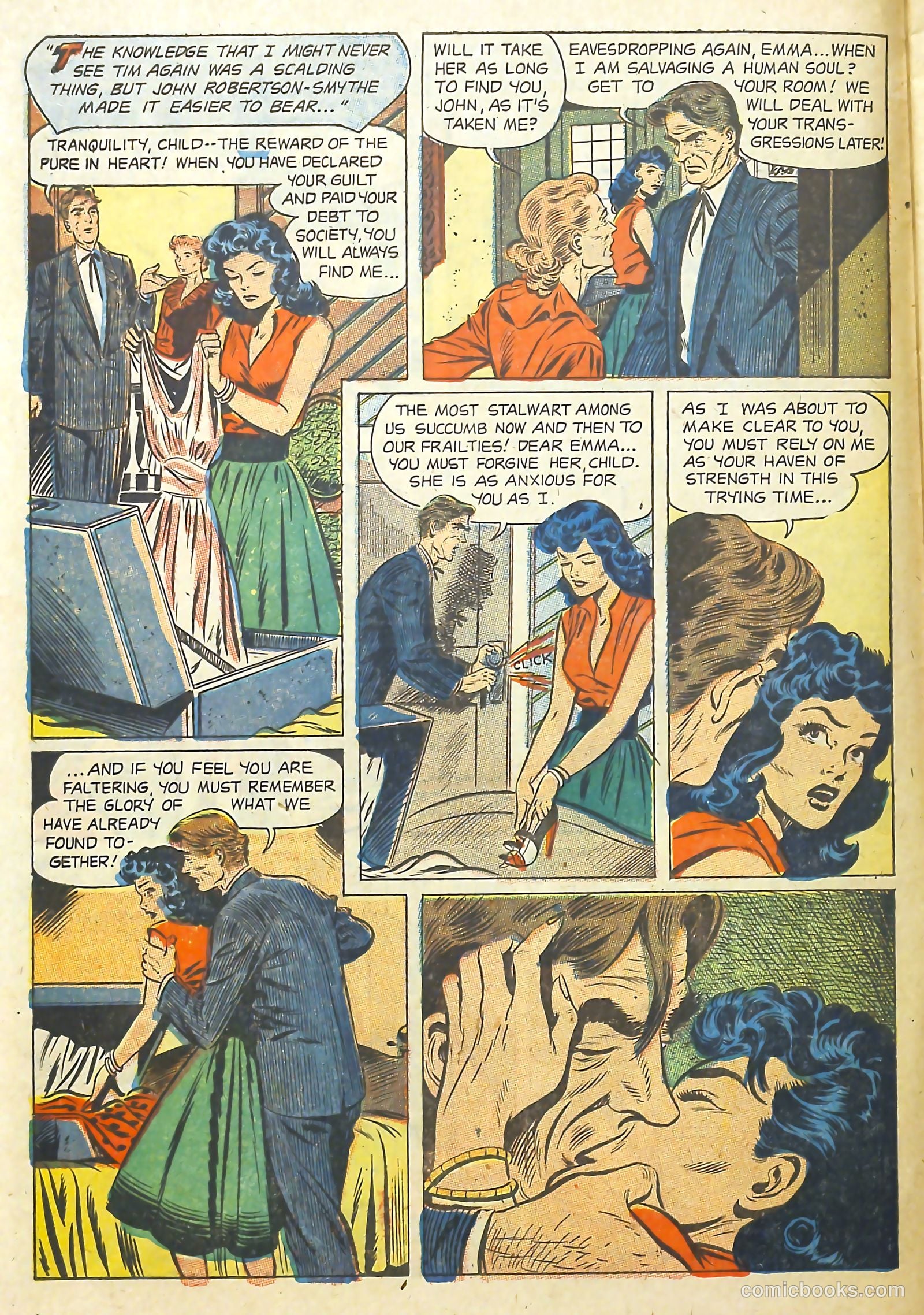 Teen-Age Temptations #6 (1954) — page 8 of 36
