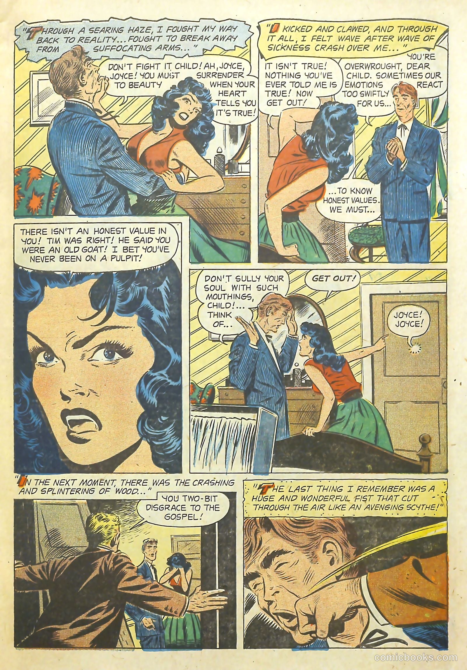 Teen-Age Temptations #6 (1954) — page 9 of 36