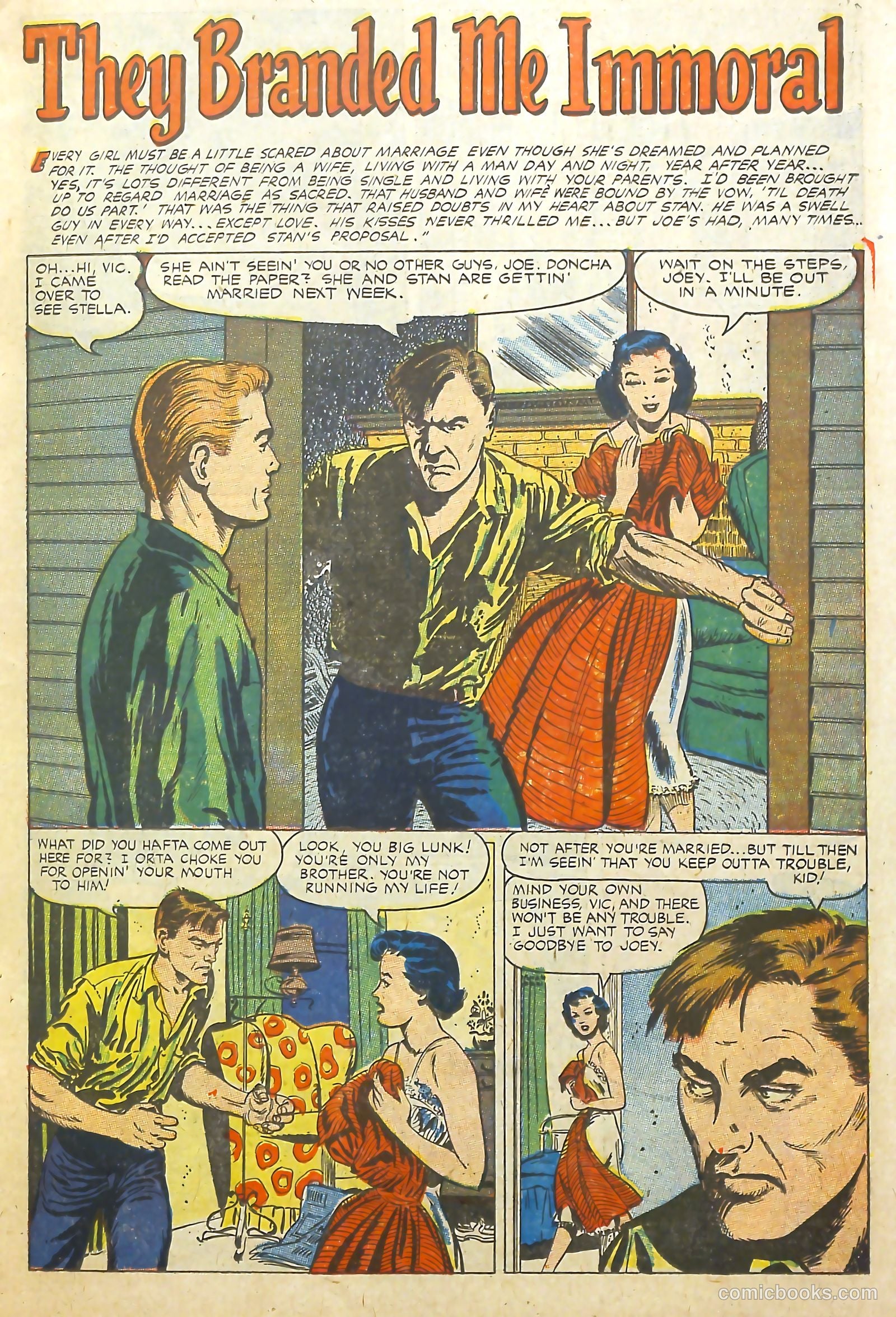 Teen-Age Temptations #6 (1954) — page 11 of 36